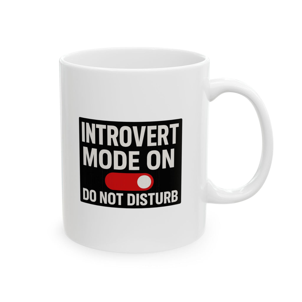 Saving My Social Energy For No One Coffee Mug | Introvert Humor Gift | Ceramic Mug