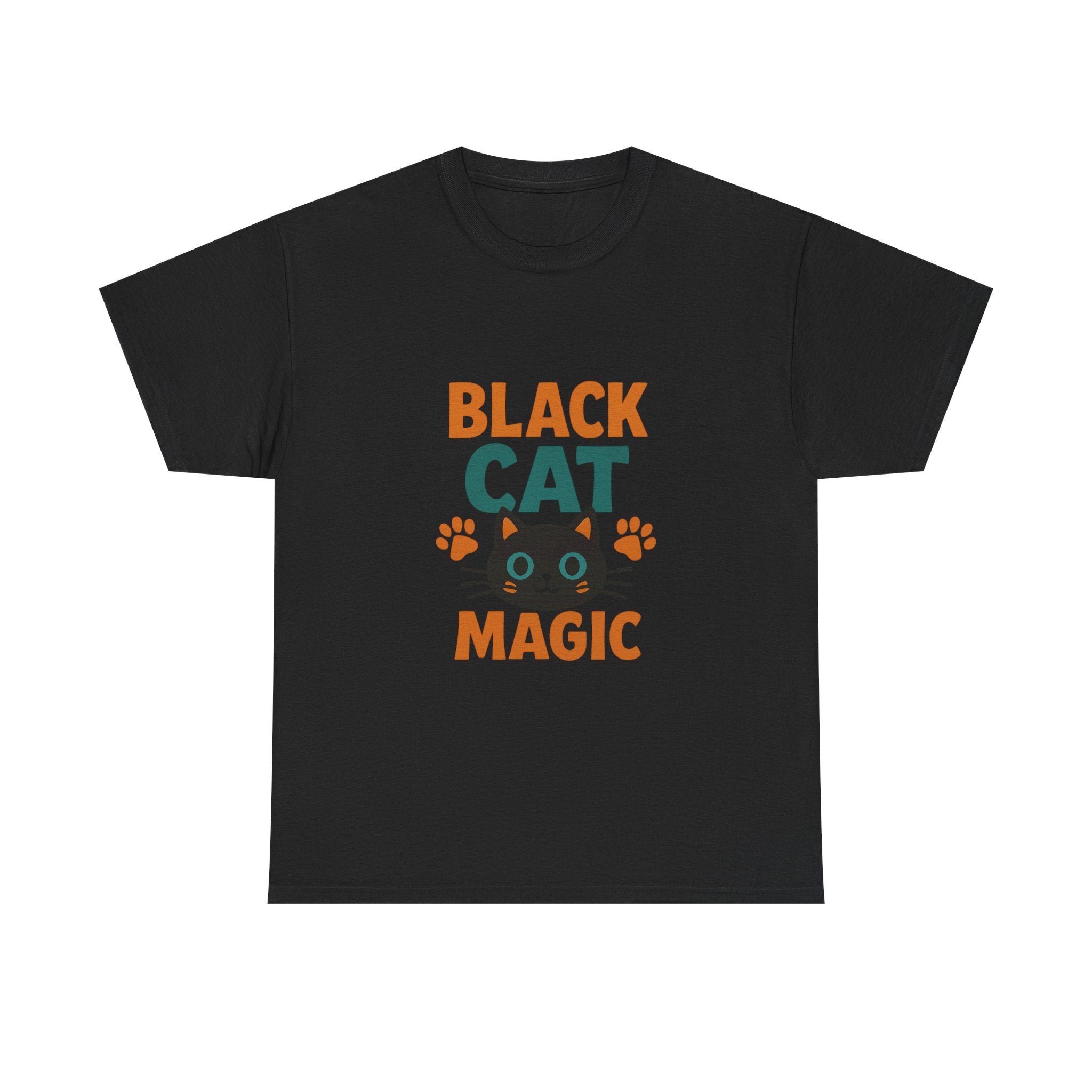Black Cats Are Good Luck To Me T-Shirt | Cat Superstition Humor | Graphic Tee
