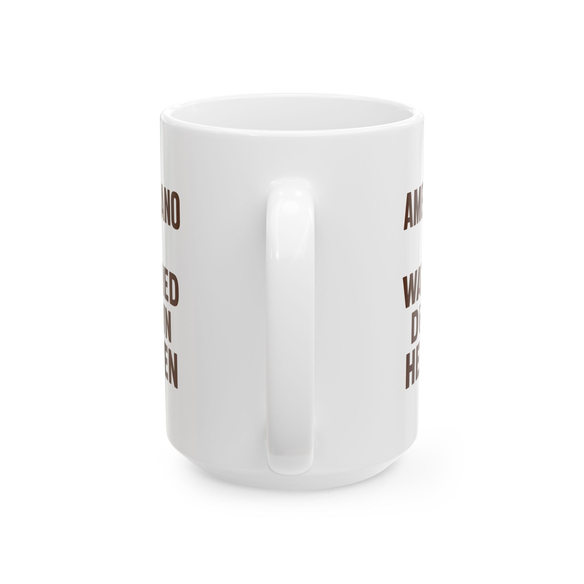 Espresso Evangelist Americano Is Watered Down Heaven Coffee Mug | Unique Gift | Ceramic Mug