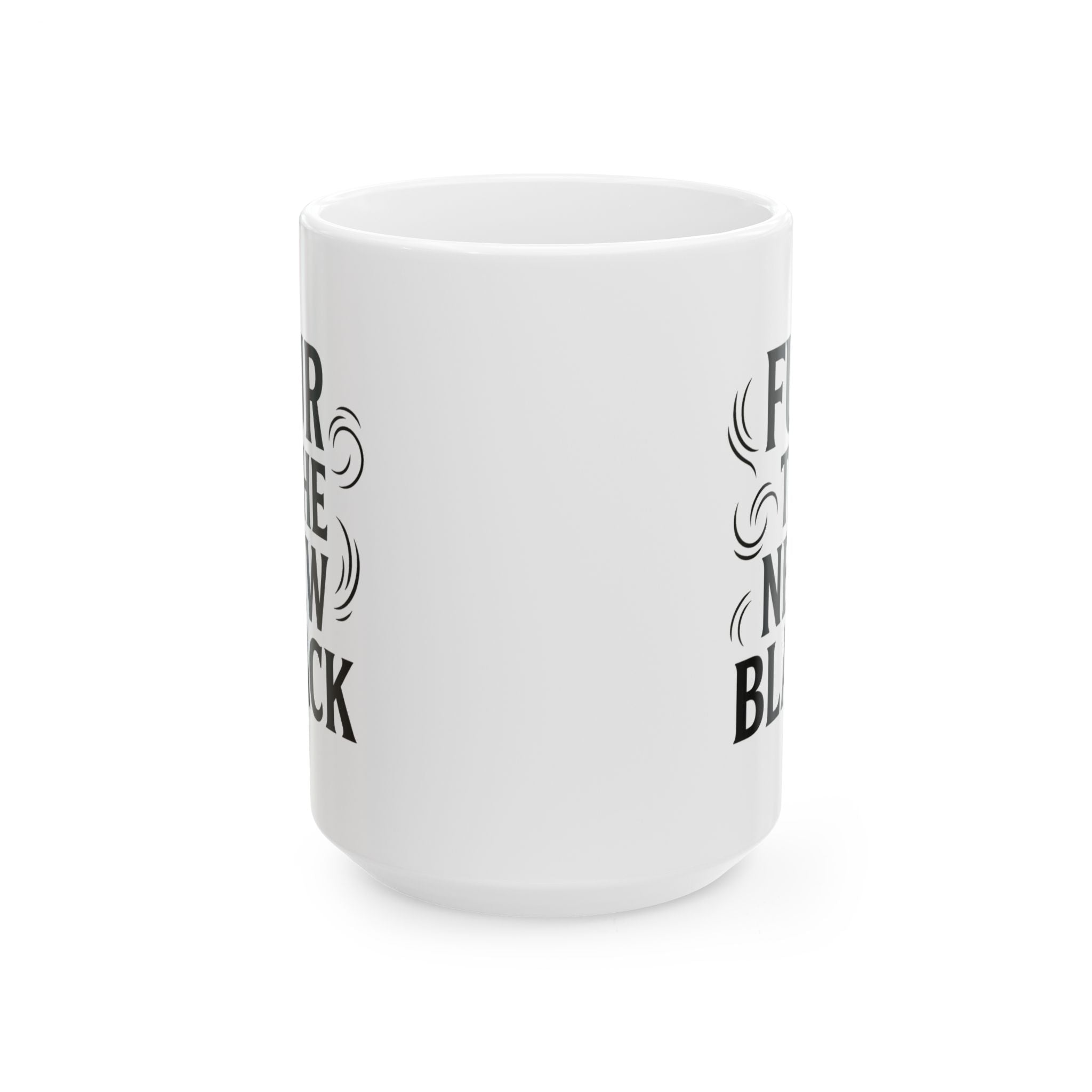 Dog Mom Fur Is The New Black Coffee Mug | Dog Lover Gift | Ceramic Mug
