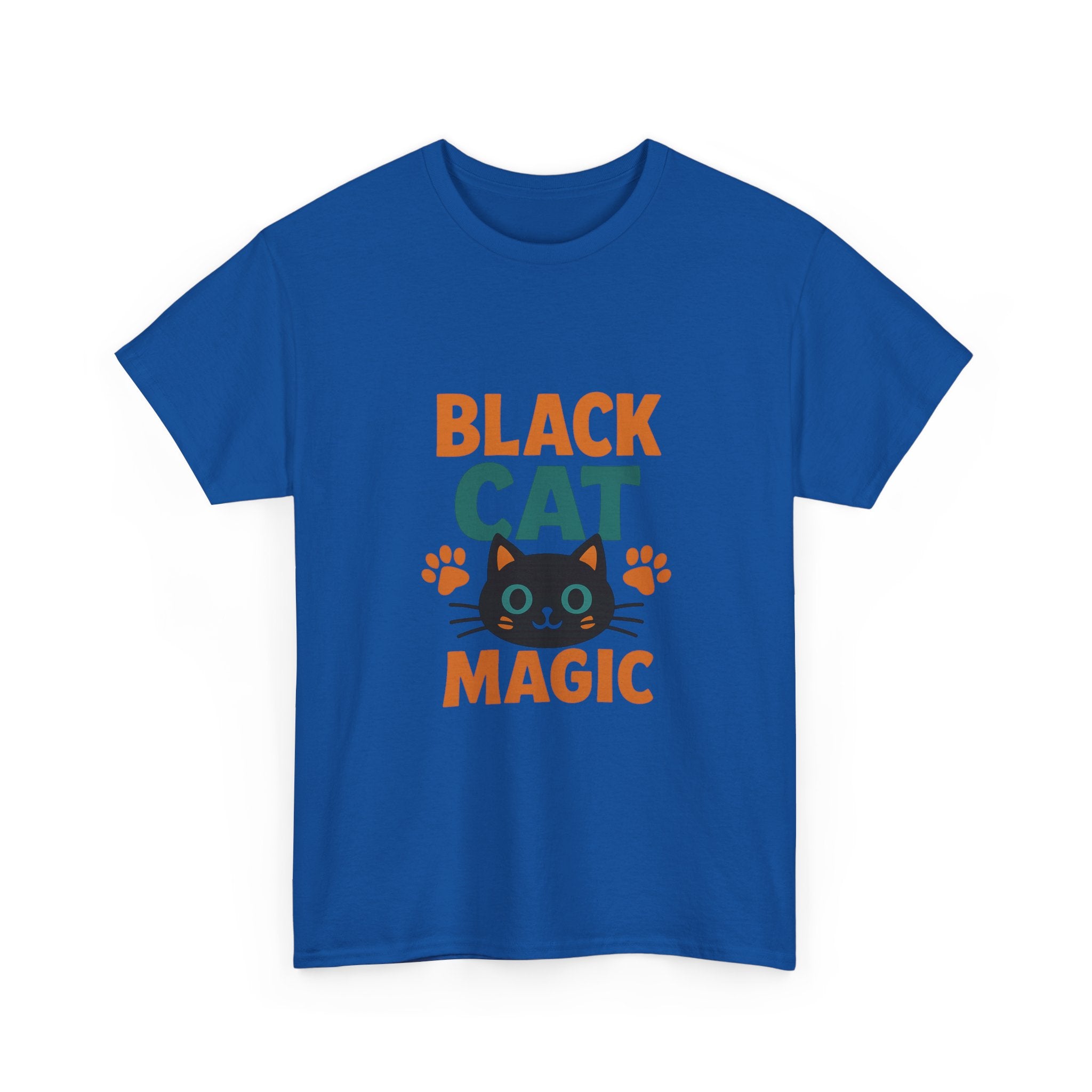 Black Cats Are Good Luck To Me T-Shirt | Cat Superstition Humor | Graphic Tee
