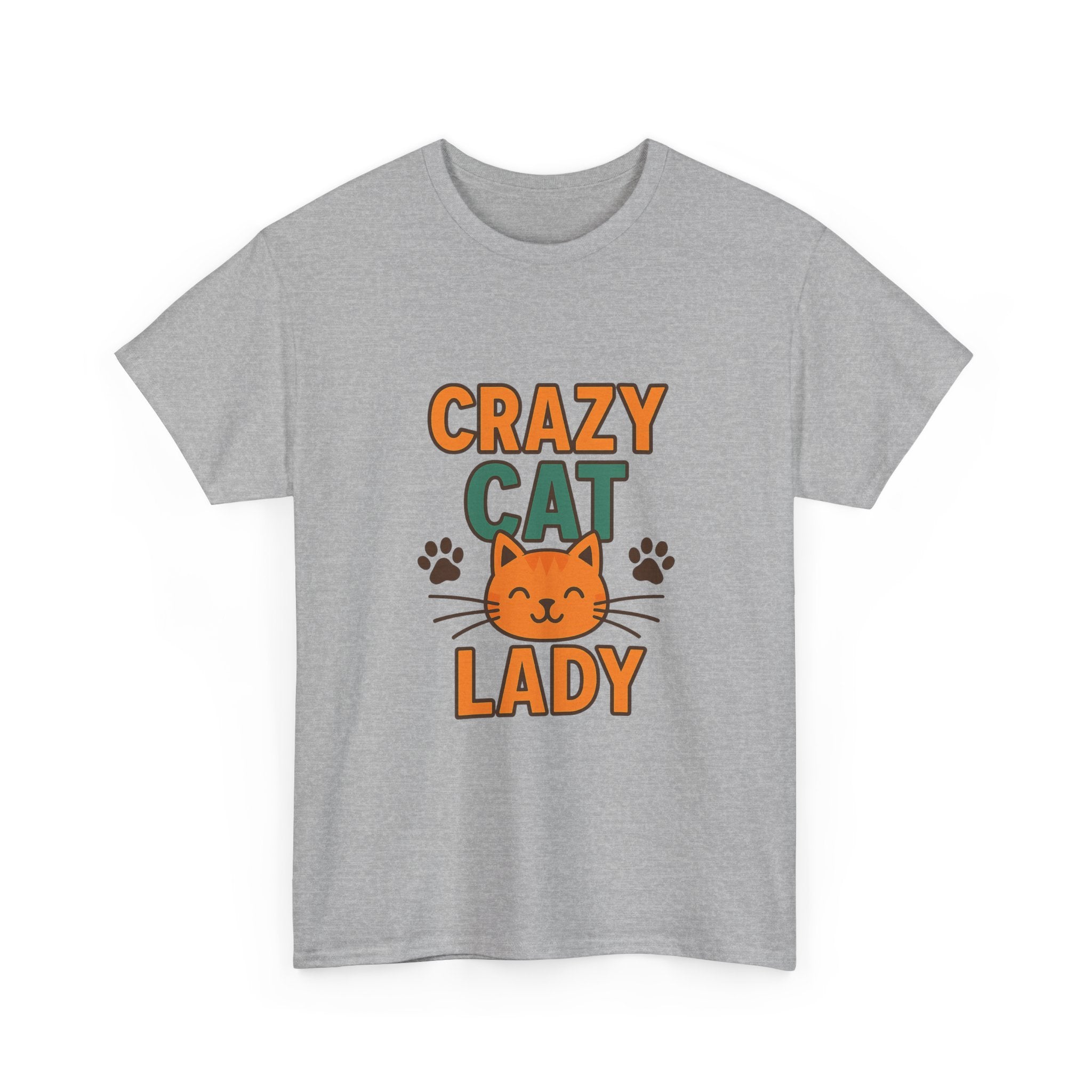 Certified Crazy Cat Lady T-Shirt | Funny Gift for Her | Graphic Tee