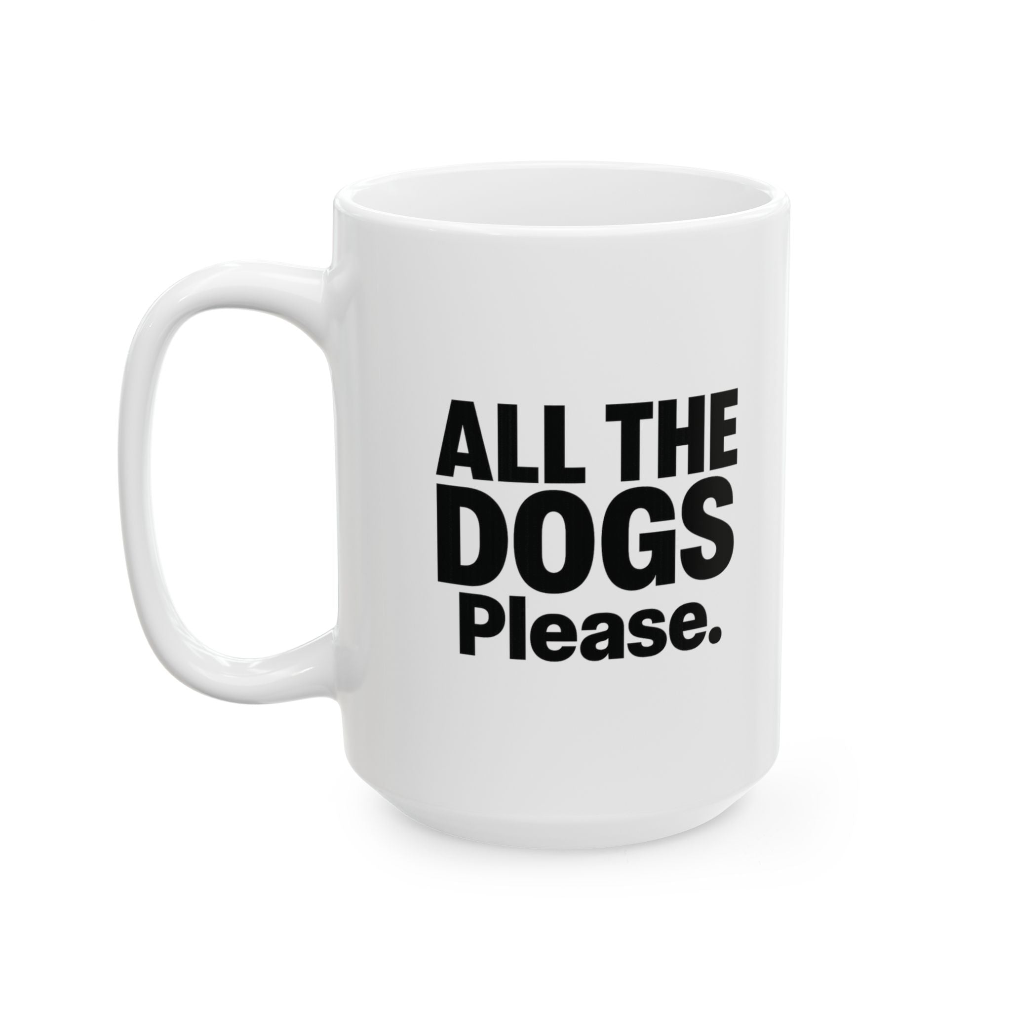 Fur Covered And Dog Outnumbered Coffee Mug | Multi Dog Mom Humor | Ceramic Mug