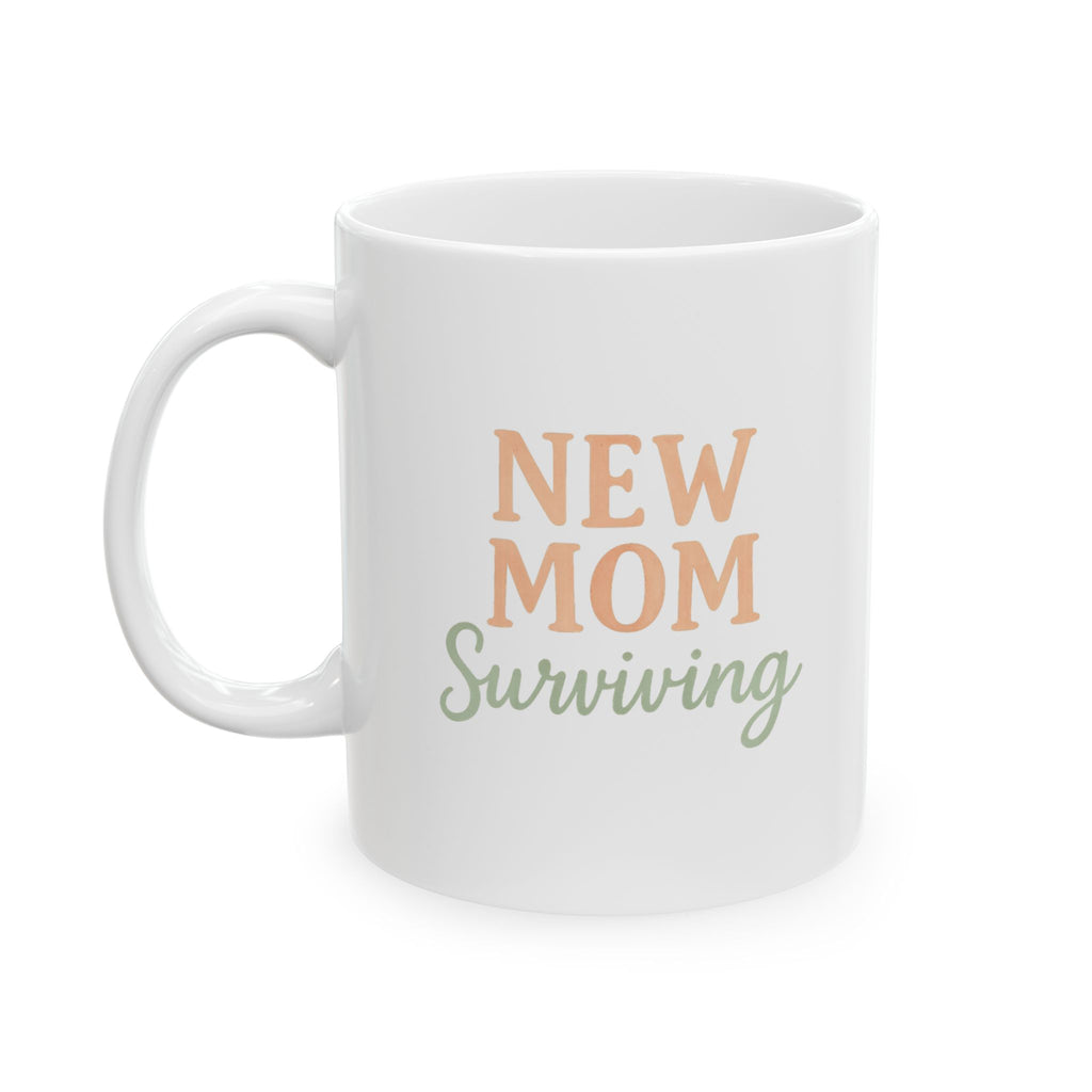 New Mom Sleep Is A Myth Now Coffee Mug | New Mom Humor | Ceramic Mug