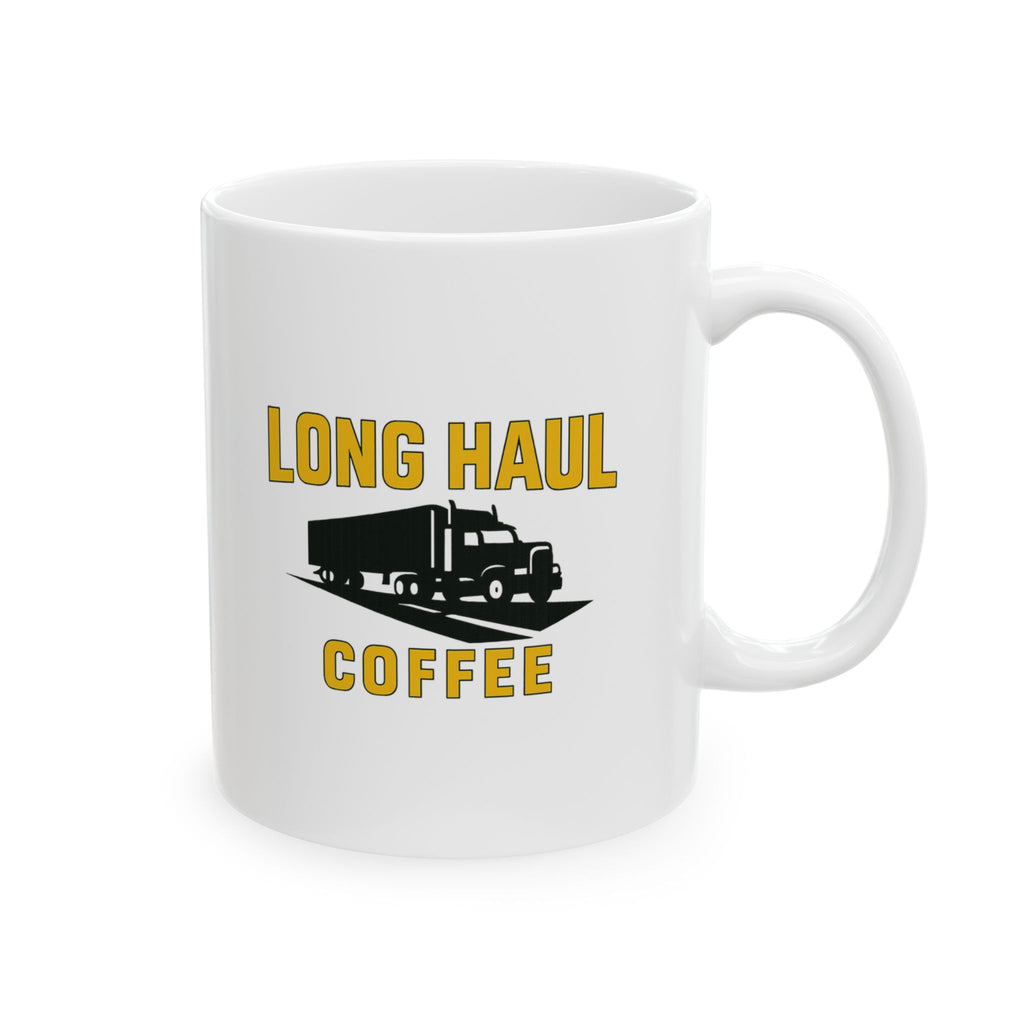 Trucker Long Haul Coffee Coffee Mug | Coffee Lover Gift | Ceramic Mug