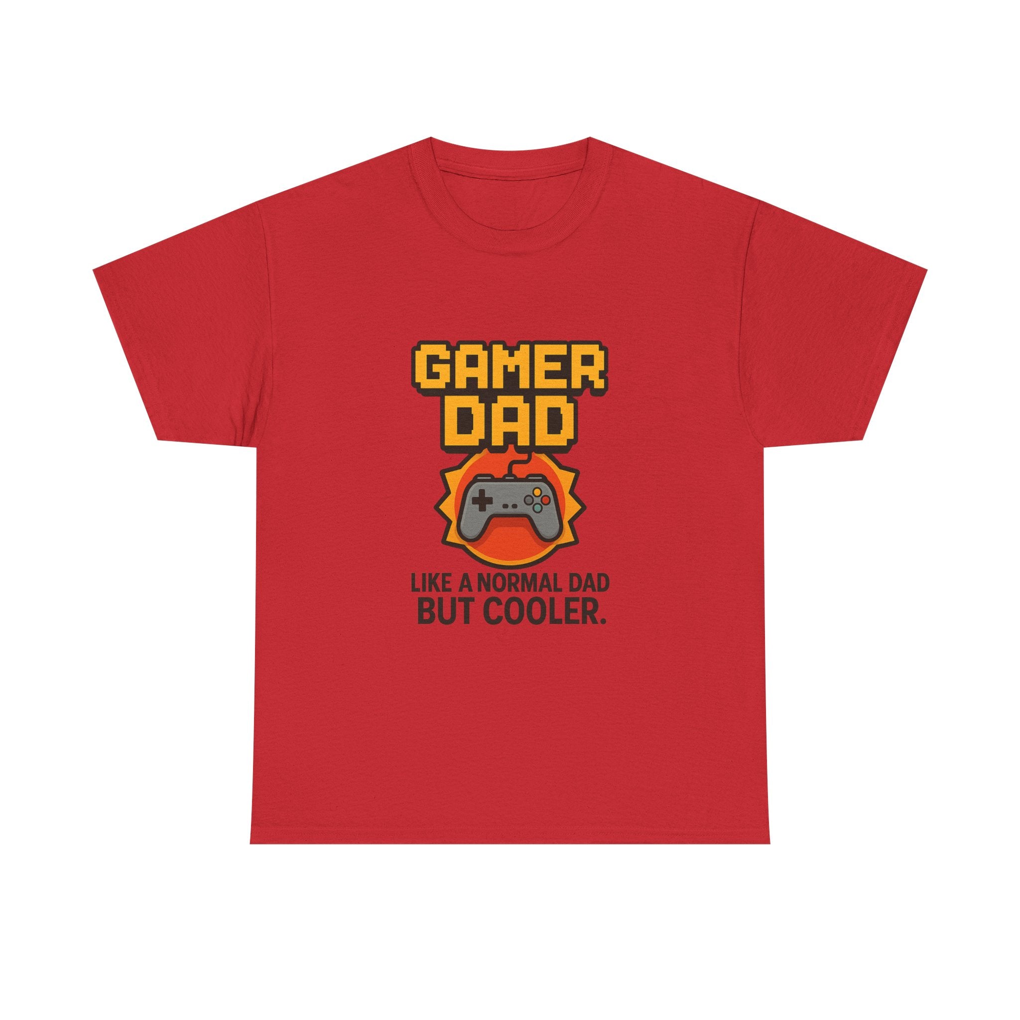 Gamer Dad Like A Normal Dad But Cooler T-Shirt | Gift for Dad | Graphic Tee