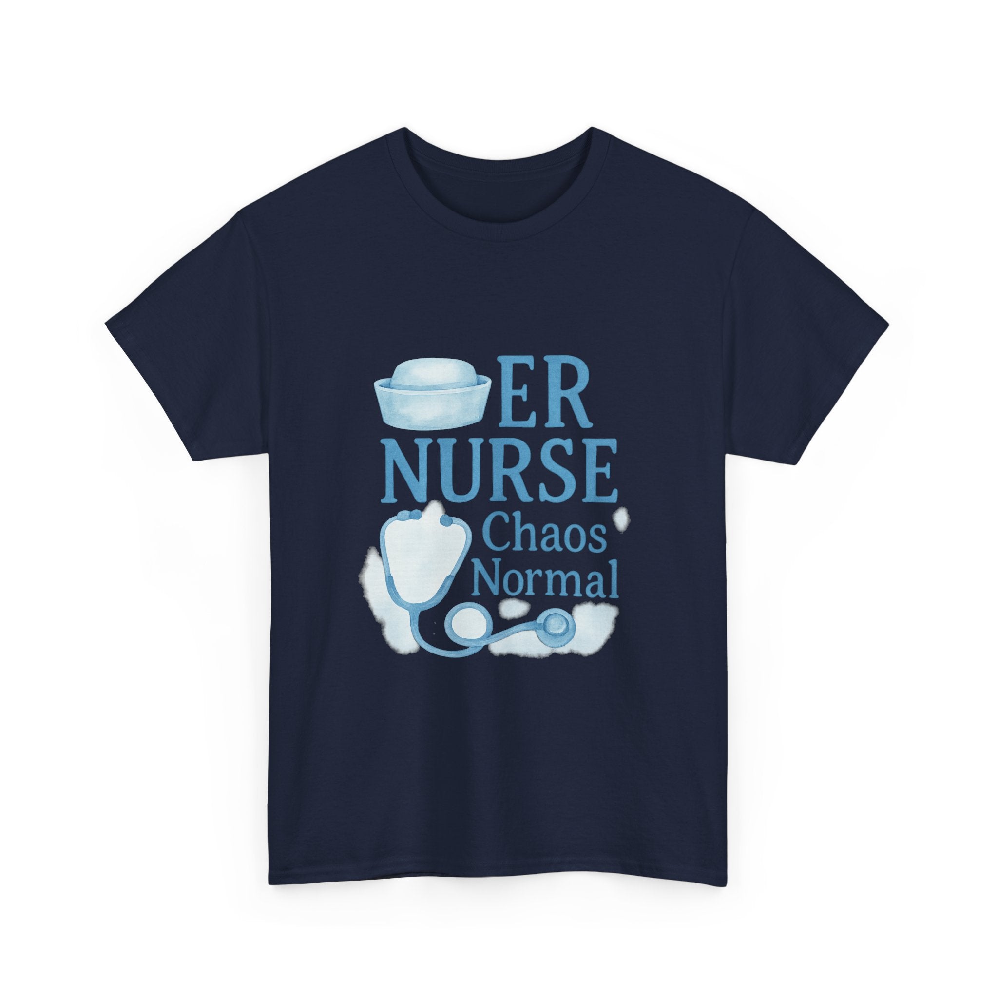 Emergency Room Nurse Fueled By Coffee T-Shirt | ER Nurse Humor | Graphic Tee