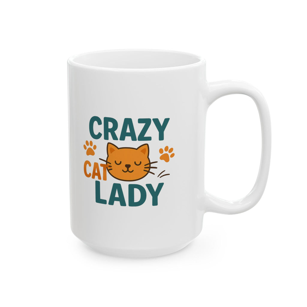 Not Crazy Just Cat Lady Coffee Mug | Cat Lover Gift | Ceramic Mug