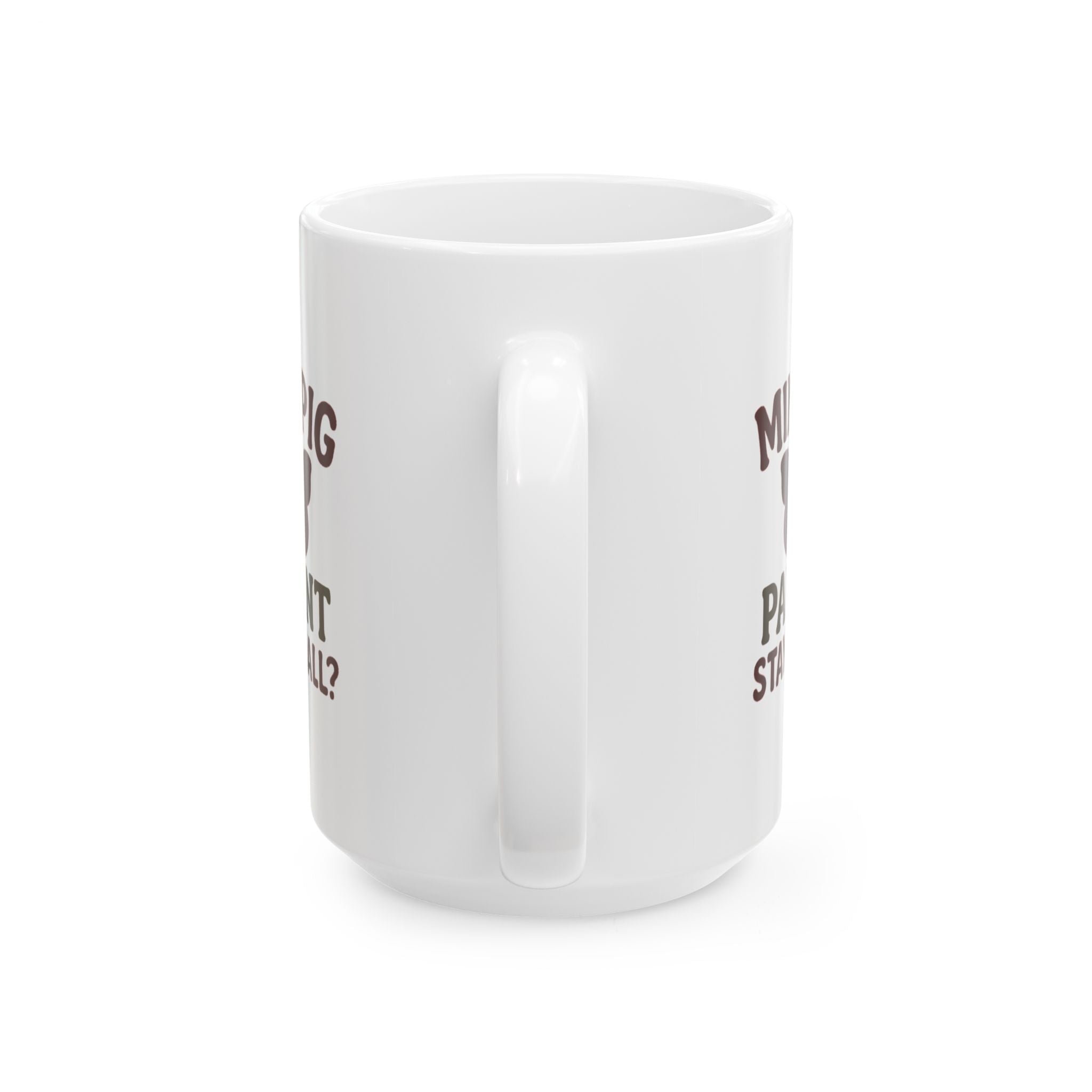 Mini Pig Parent They Said It Would Stay Small Coffee Mug | Unique Gift | Ceramic Mug