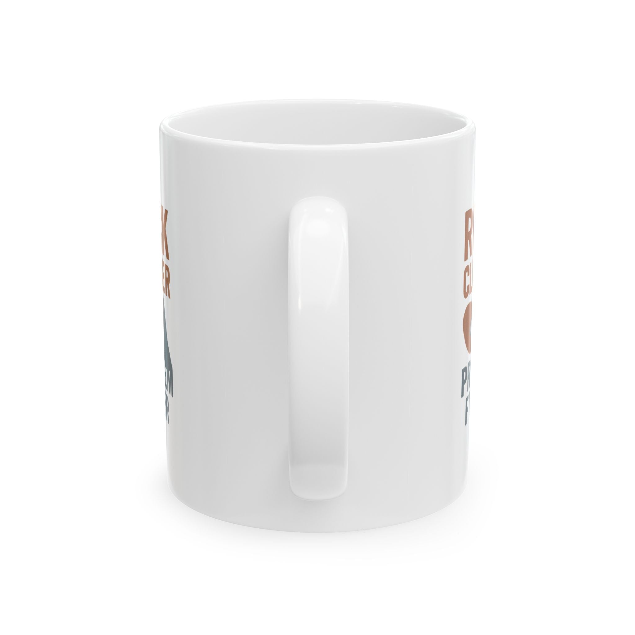 Rock Climber Problem Finder Coffee Mug | Unique Gift | Ceramic Mug