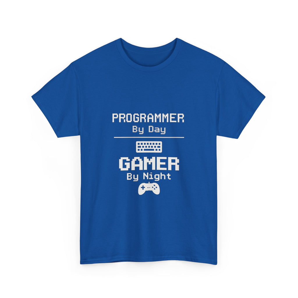 Programmer By Day Gamer By Night T-Shirt | Programmer Gift | Graphic Tee