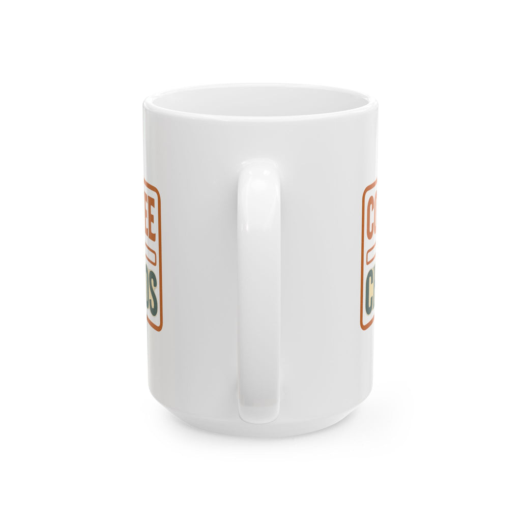 Coffee And Chaos Manager Unpaid Obviously Coffee Mug | Funny Humor Gift | Ceramic Mug