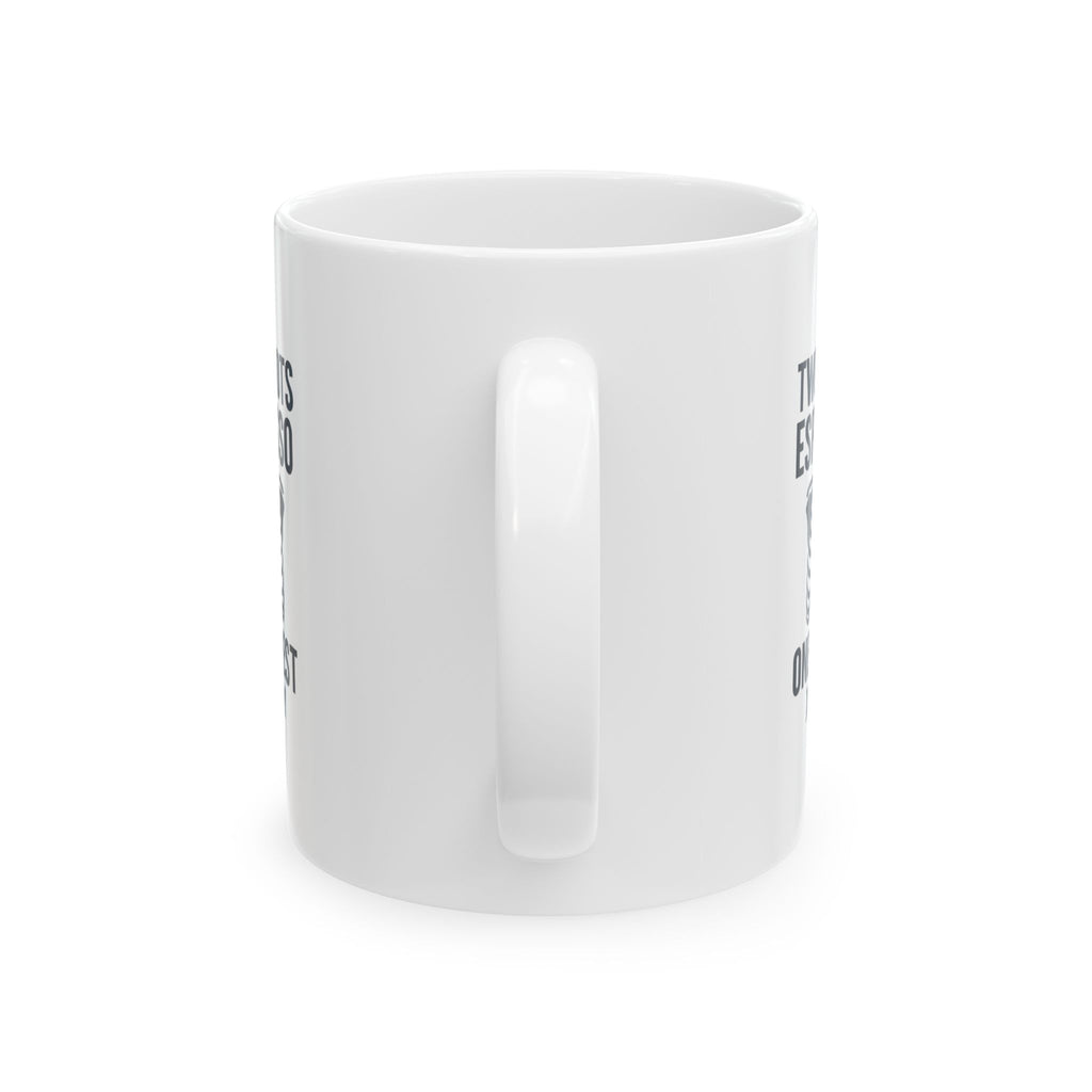 Radiology Tech Two Shots Espresso One Chest Xray Coffee Mug | Unique Gift | Ceramic Mug
