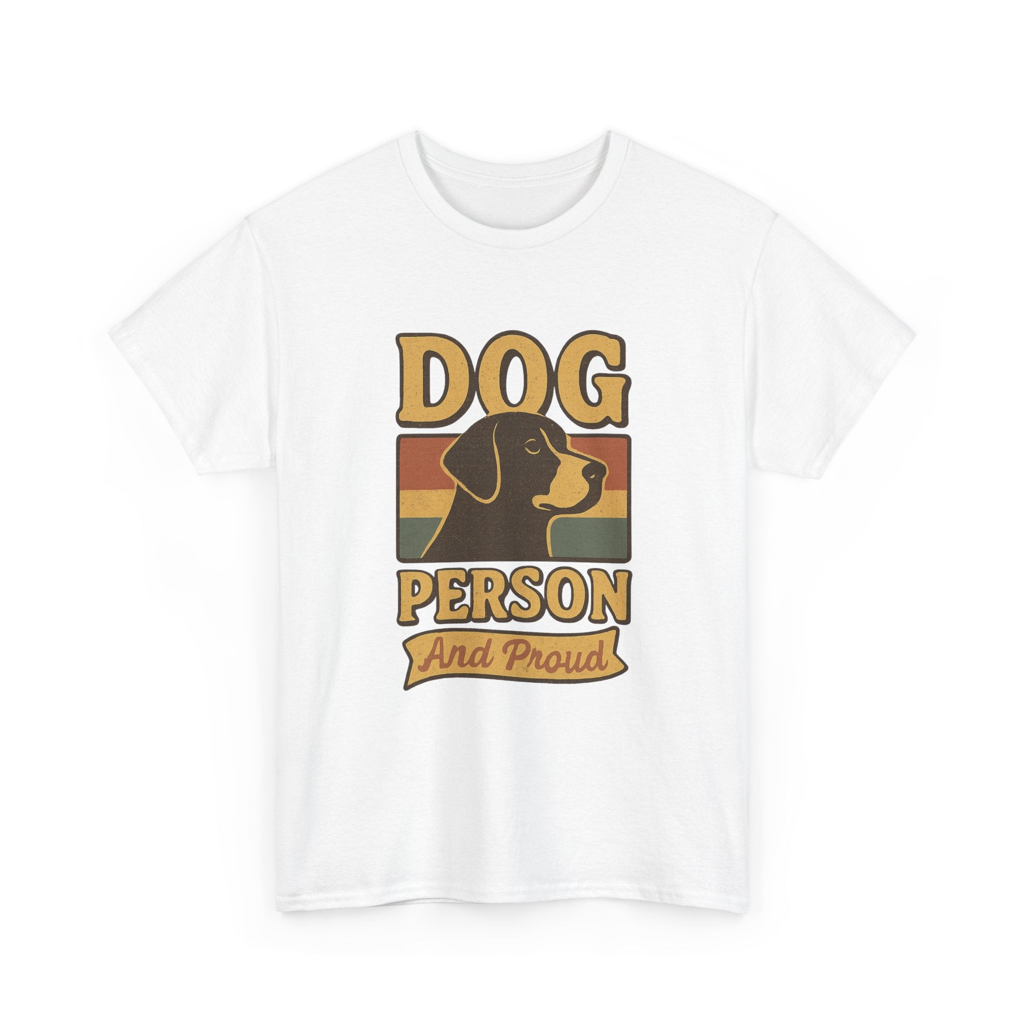 Dog Person Not A Cat Person T-Shirt | Funny Dog Lover Humor | Graphic Tee