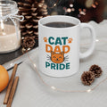 Real Men Love Cats Coffee Mug | Cat Dad Gift | Ceramic Mug