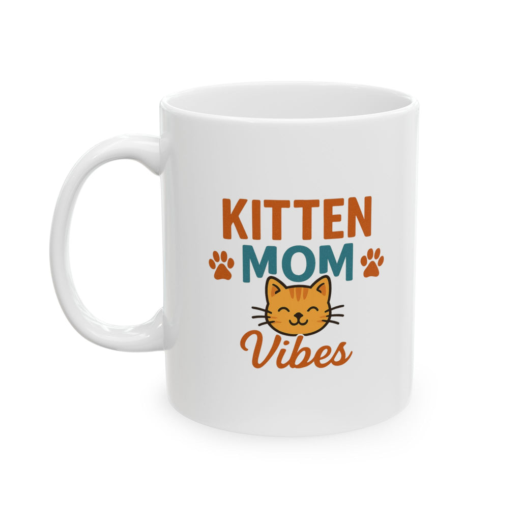Kitten Whisperer On Duty Coffee Mug | Funny Cat Lover Gift | Ceramic Mug