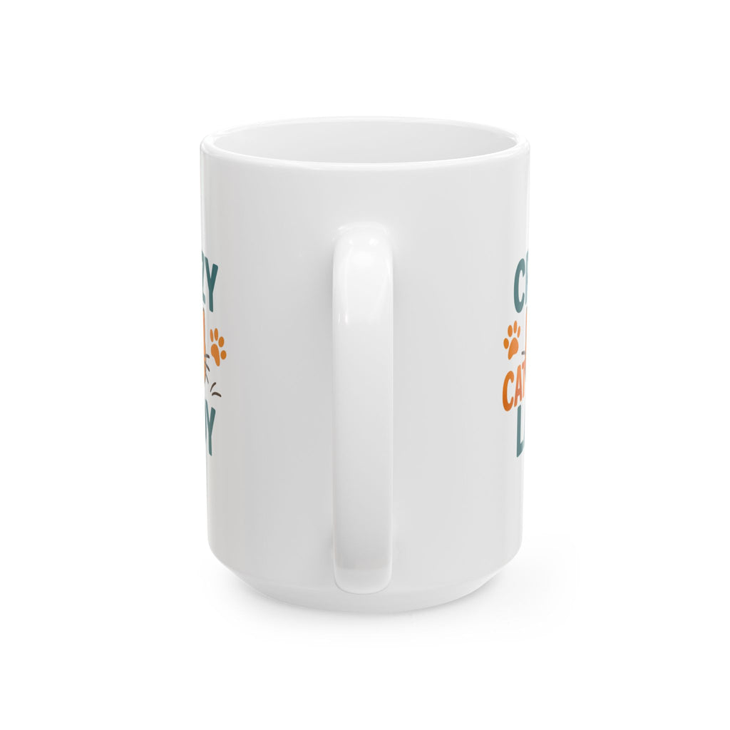 Not Crazy Just Cat Lady Coffee Mug | Cat Lover Gift | Ceramic Mug
