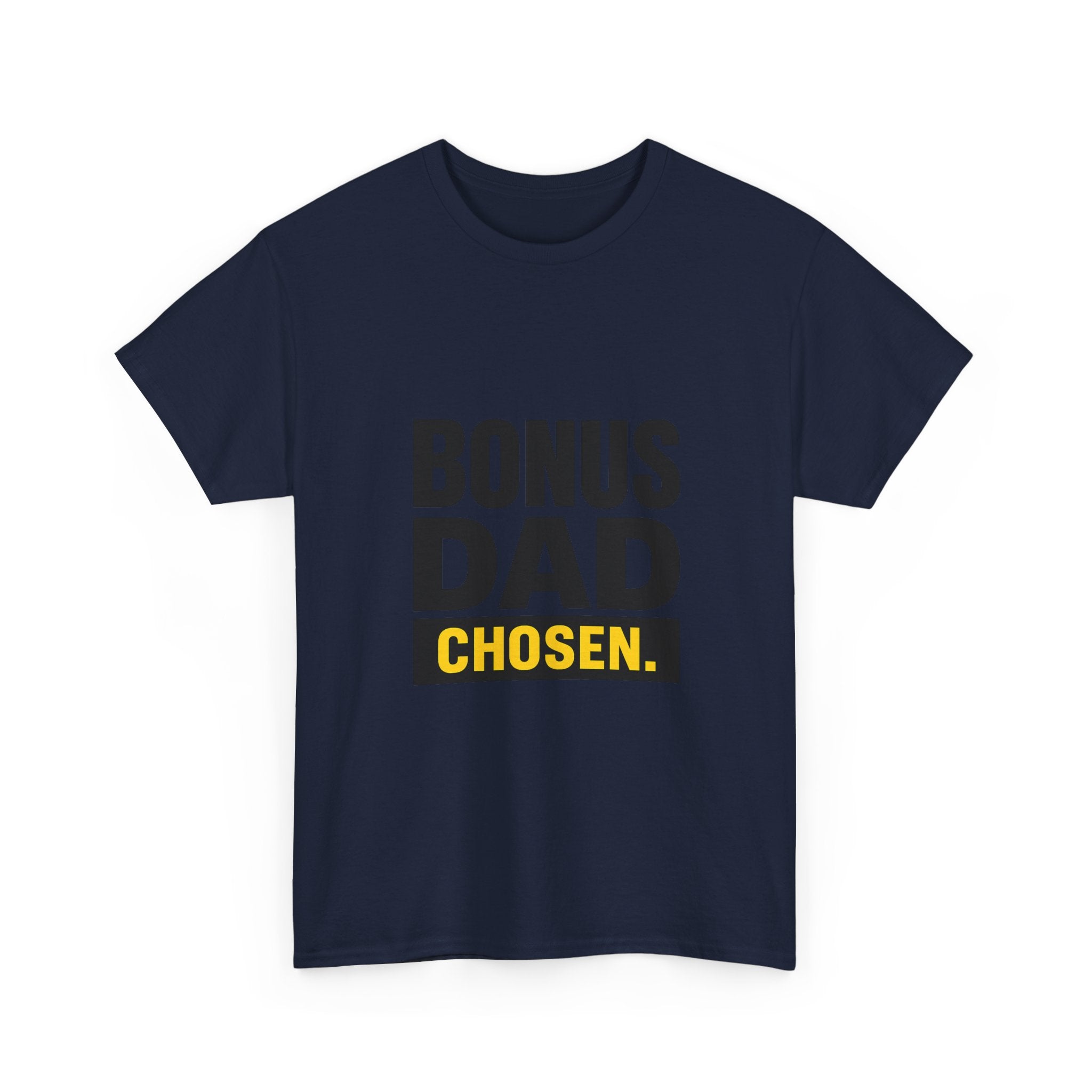 Bonus Dad Showing Up Every Single Day T-Shirt | Stepfather Gift | Graphic Tee