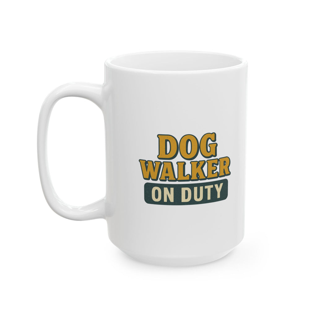 Dog Walking Champion No Days Off Coffee Mug | Dog Lover Gift | Ceramic Mug