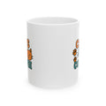 Powered By Coffee And Cat Naps Coffee Mug | Cat Mom Gift | Ceramic Mug