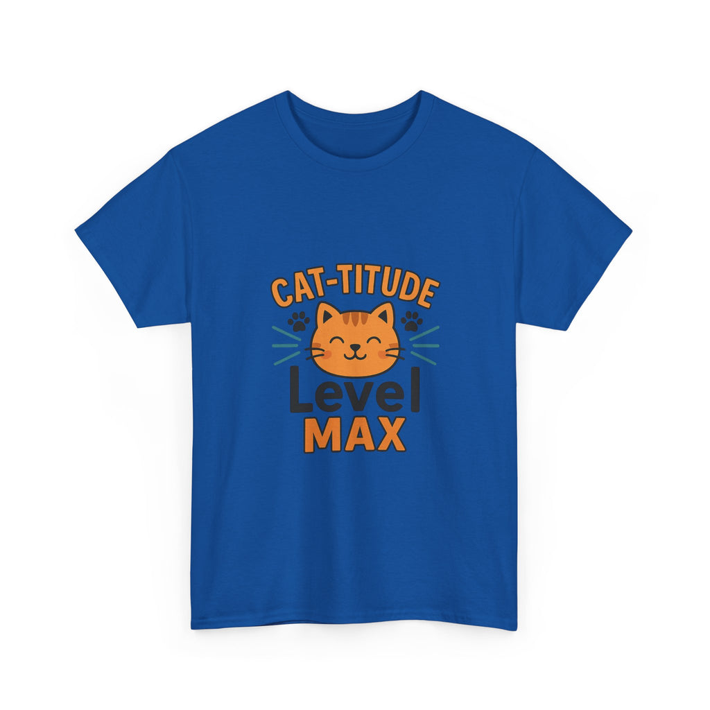 I Have Cat-titude And I Know It T-Shirt | Funny Cat Gift | Graphic Tee