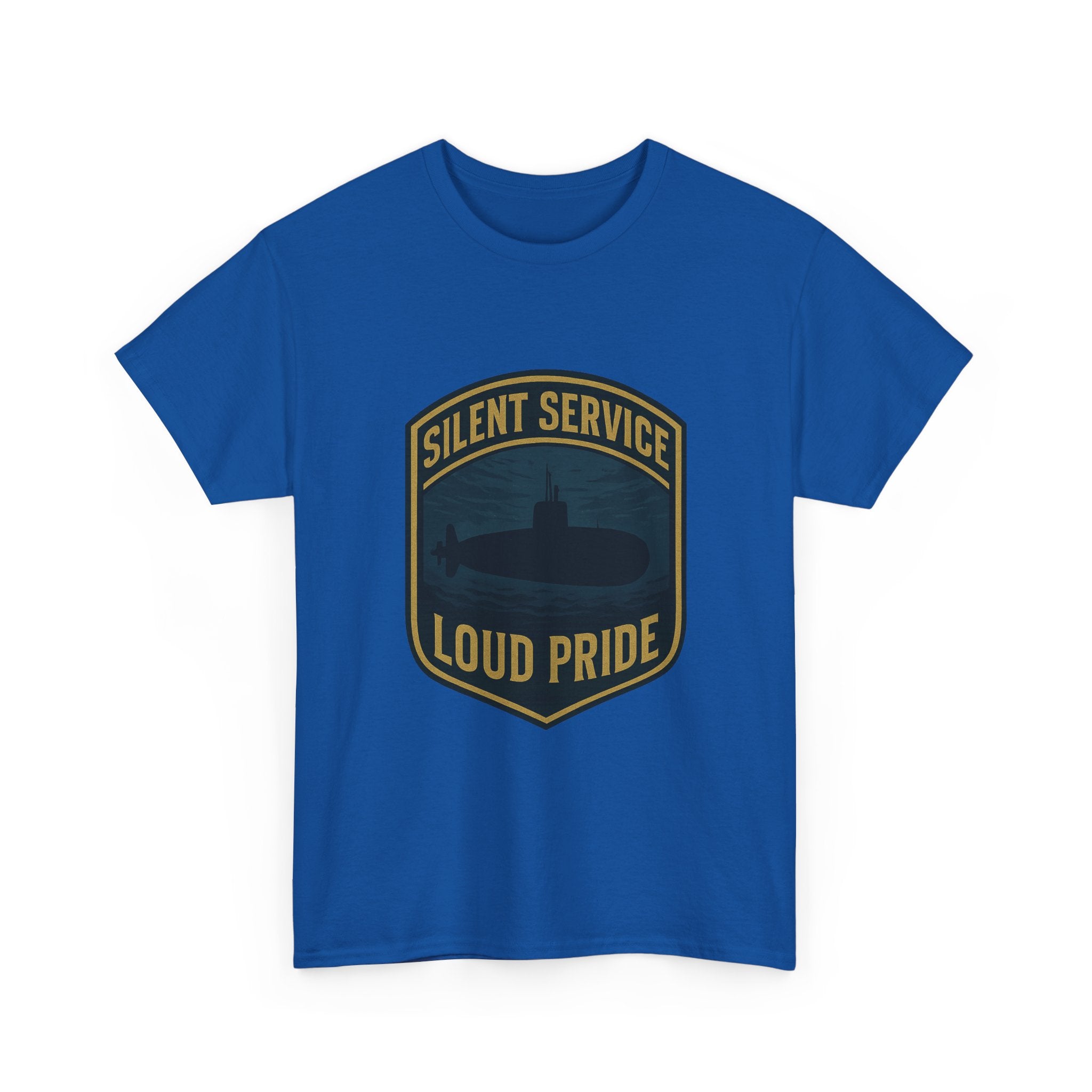 Submarine Veteran Silent Service Loud Pride T-Shirt