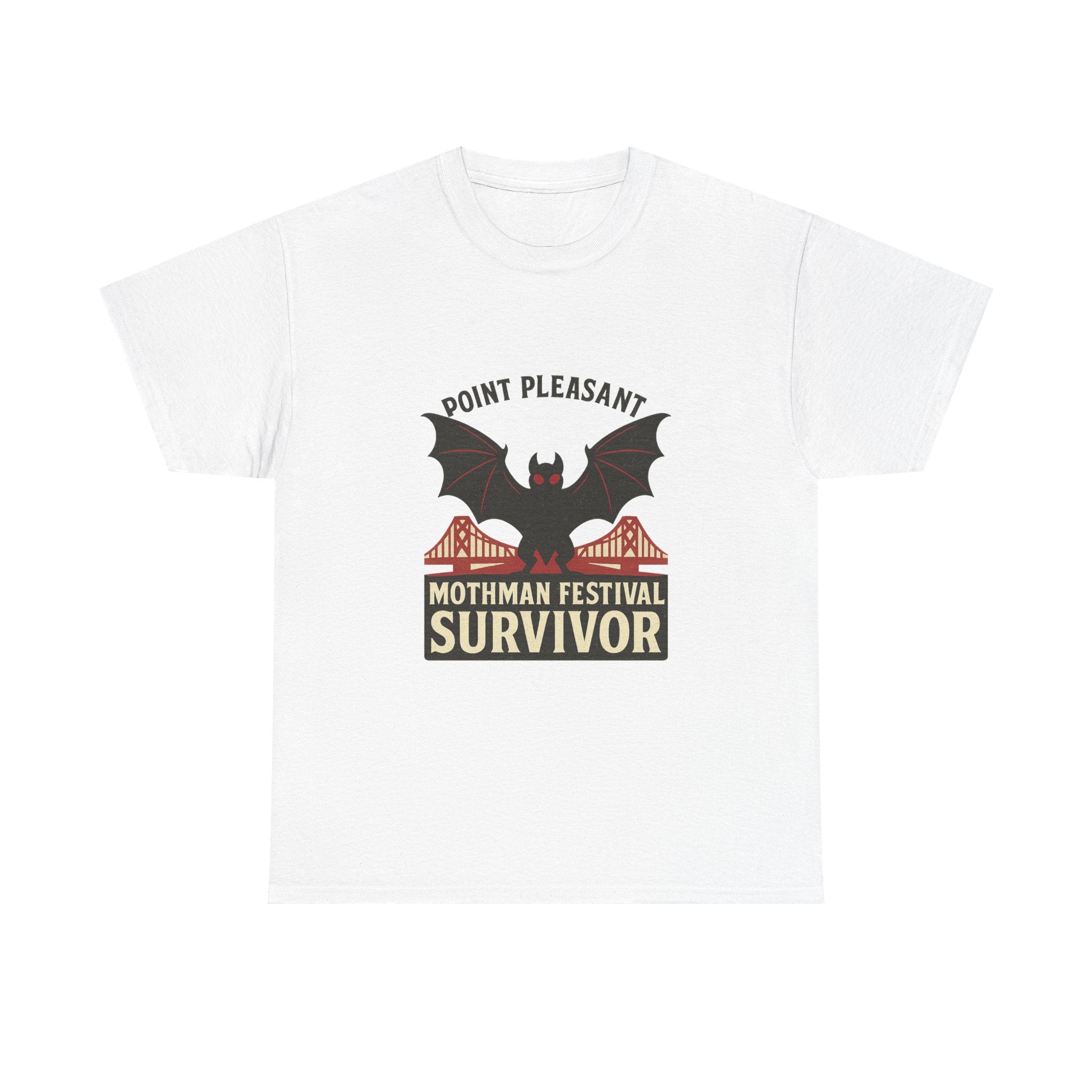 Point Pleasant Mothman Festival Survivor T-Shirt | Unique Gift | Graphic Tee