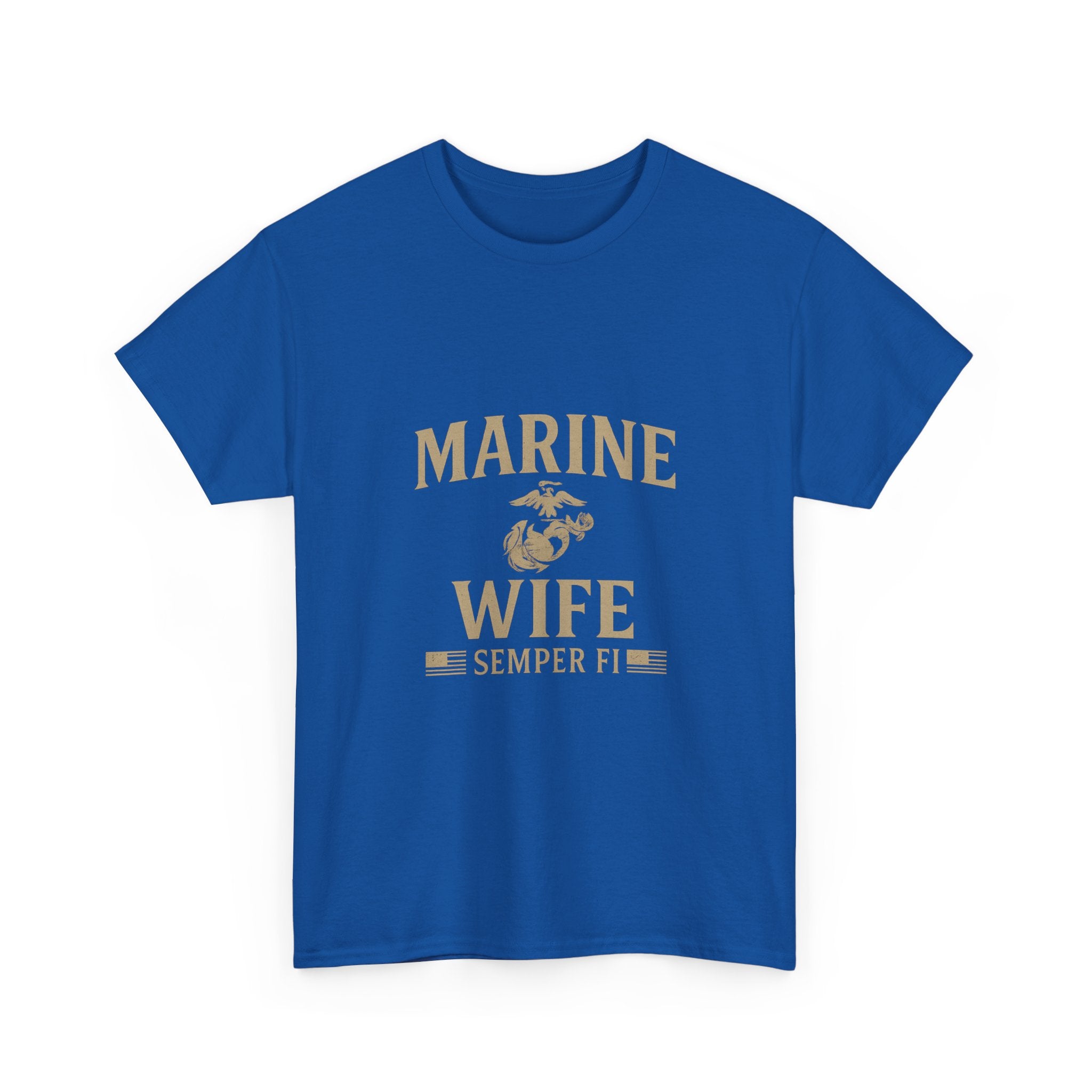 Marine Wife Semper Fi Military T-Shirt | Unique Gift | Graphic Tee