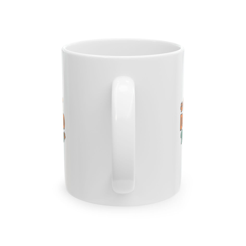 Cat Dad Just Here For The Cats Coffee Mug | Cat Humor Gift | Ceramic Mug