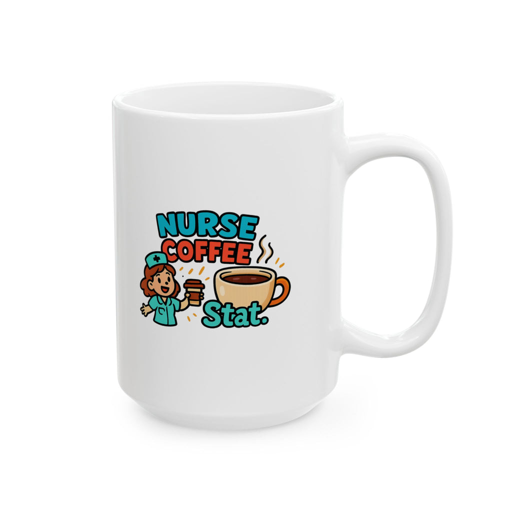 Nurses Run On Coffee Not Sleep Coffee Mug | Nurse Humor Gift | Ceramic Mug