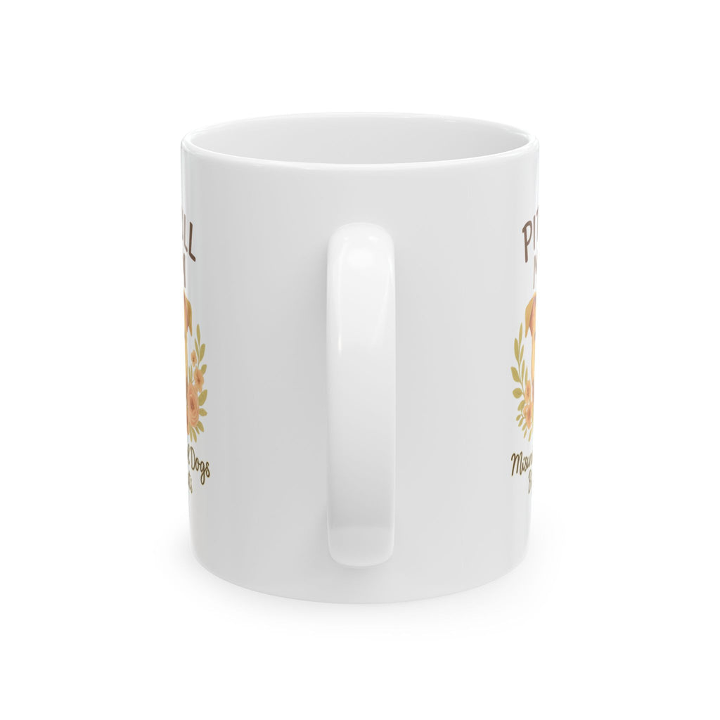 Pit Bull Mom Misunderstood Dogs Big Hearts Ceramic Mug