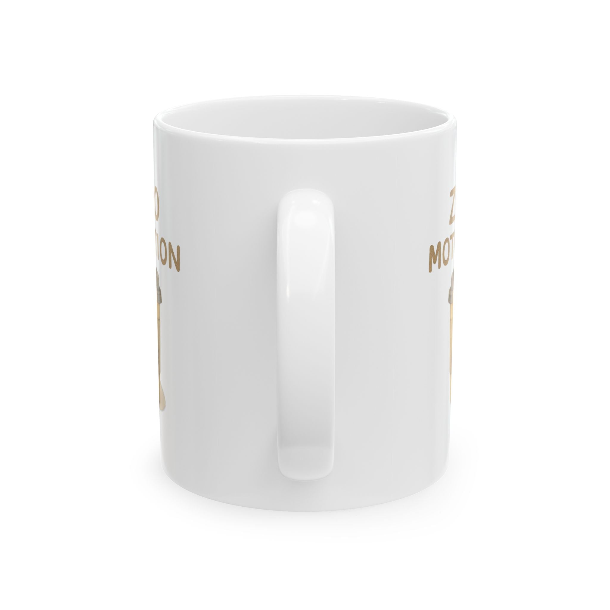 Motivation Level Zero Coffee Level Max Coffee Mug | Funny Gift | Ceramic Mug