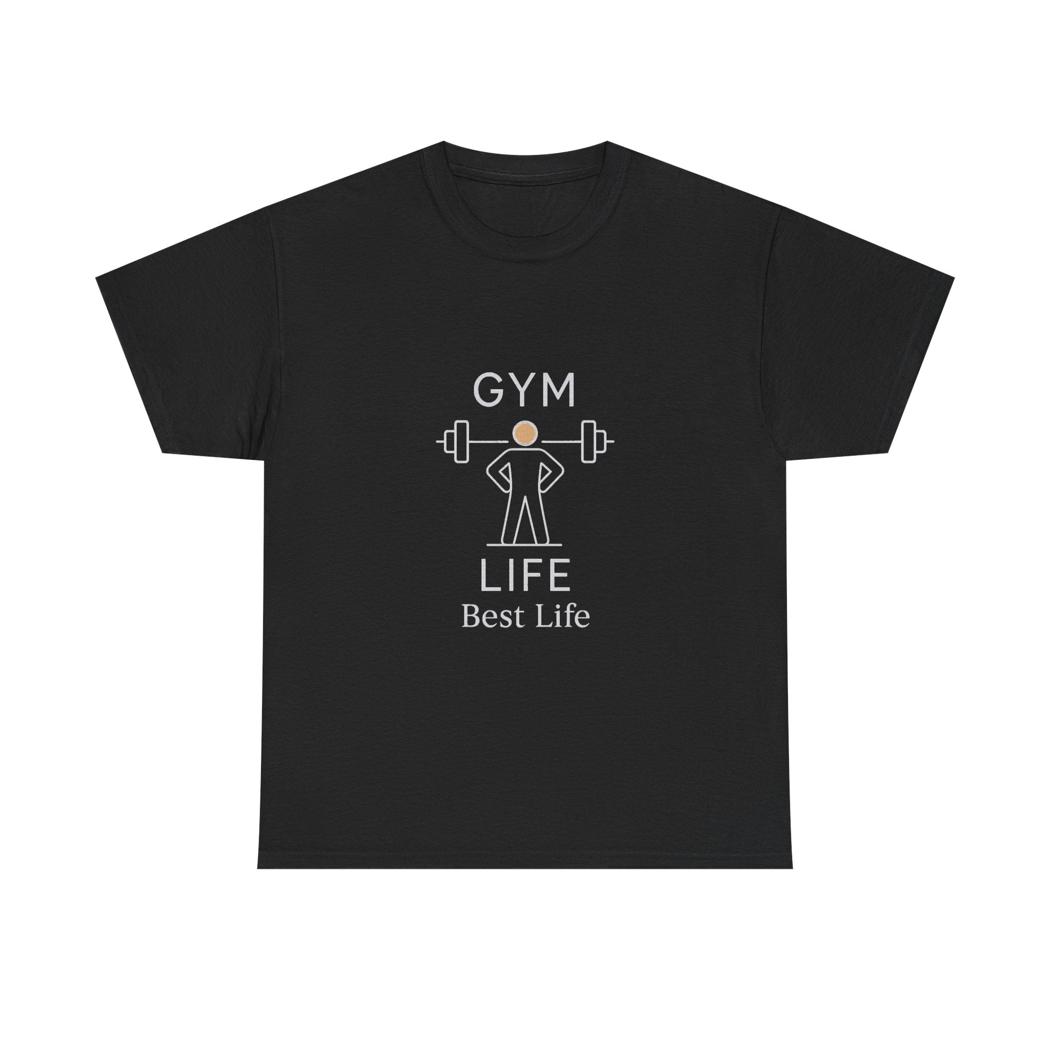 Gym Life Coffee And Iron T-Shirt | Funny Fitness Gift | Graphic Tee