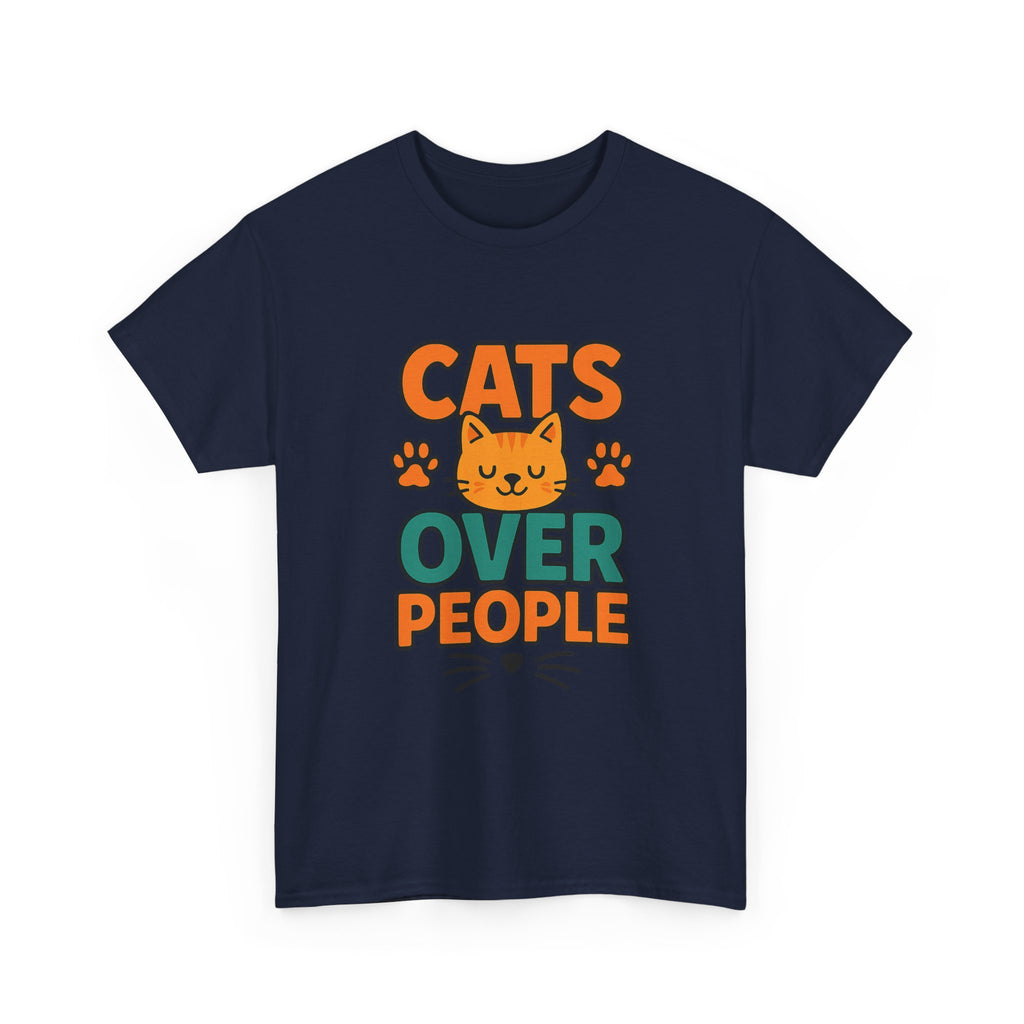 Cats Are My People T-Shirt | Funny Cat Lover Gift | Graphic Tee