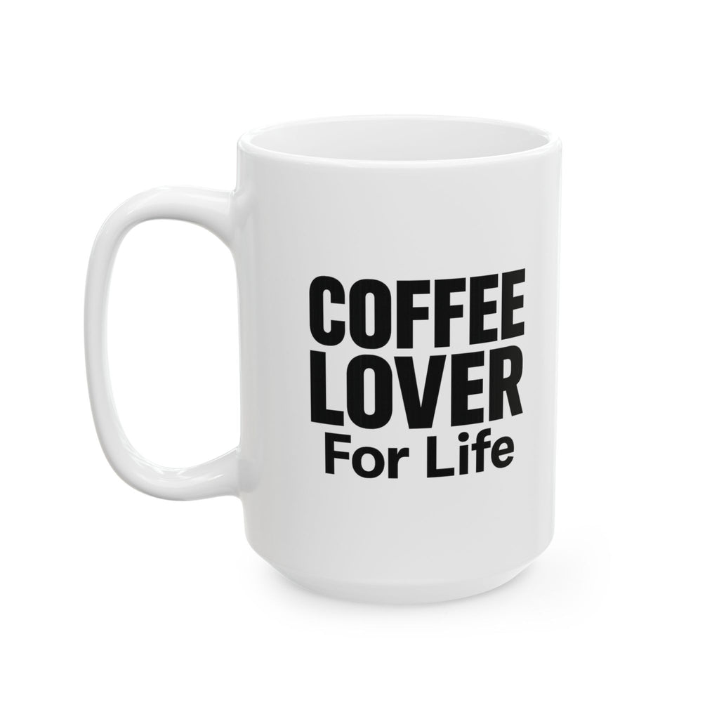 Heart Full Of Coffee Coffee Mug | Coffee Lover Appreciation | Ceramic Mug