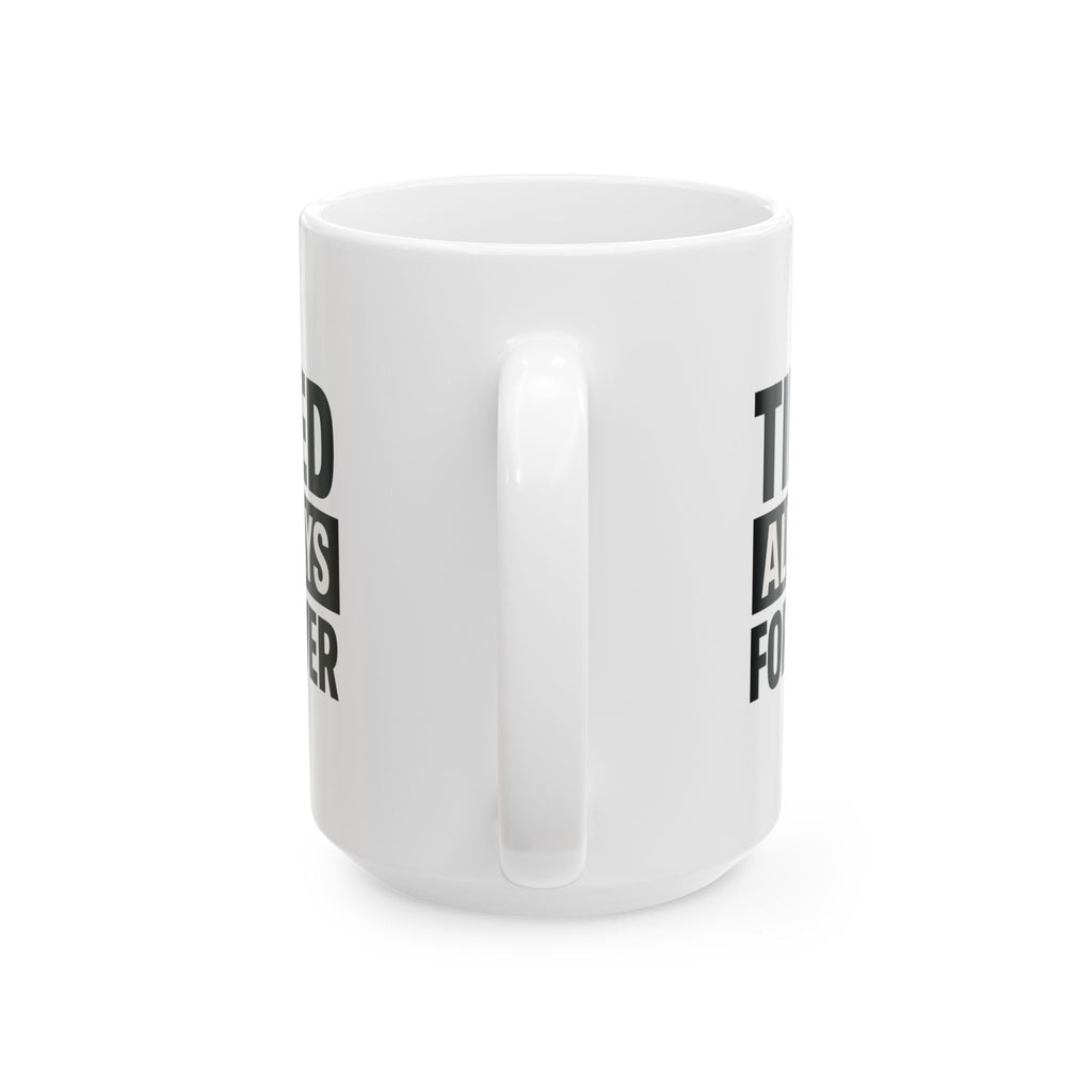 Warning Tired Human Requires Coffee Coffee Mug | Funny Gift | Ceramic Mug