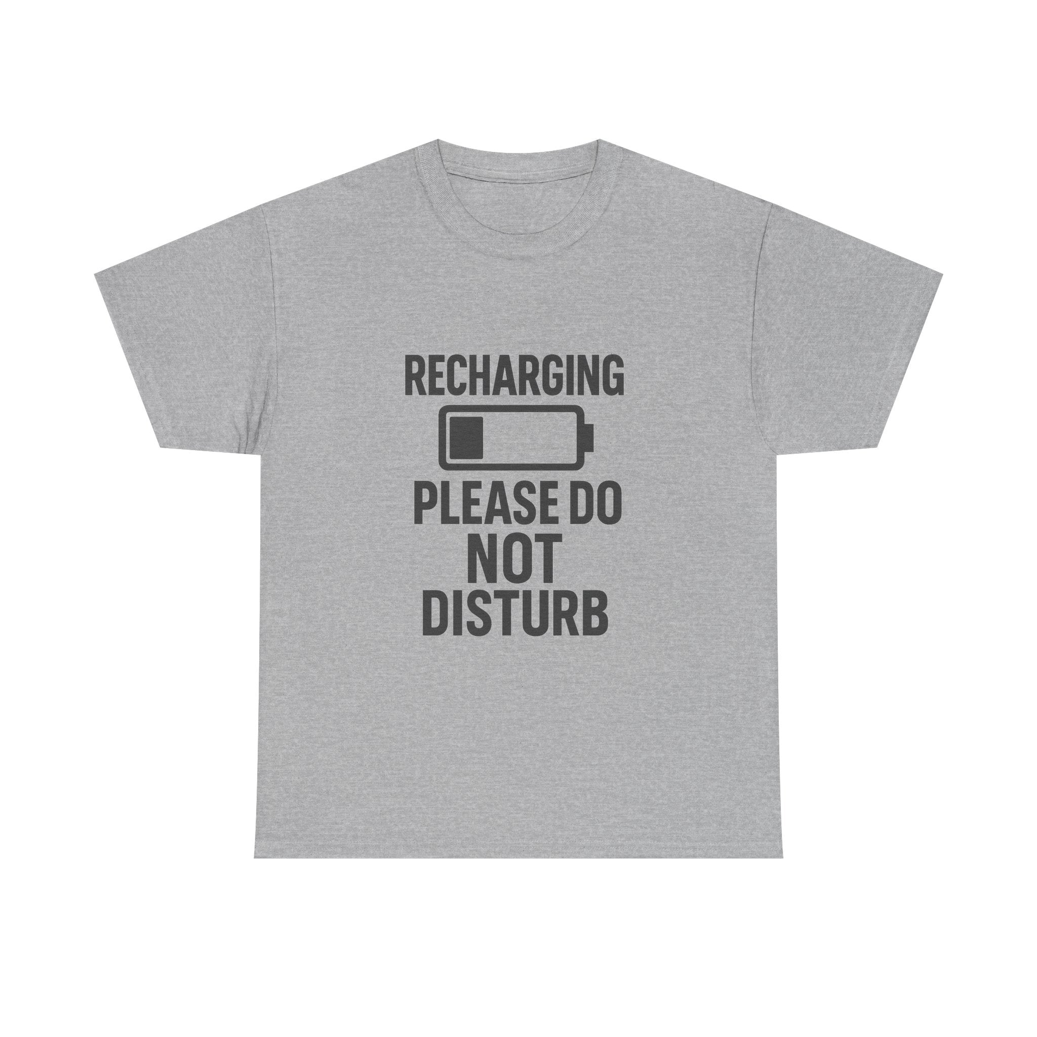 Introvert Recharging Please Do Not Disturb T-Shirt | Unique Gift | Graphic Tee