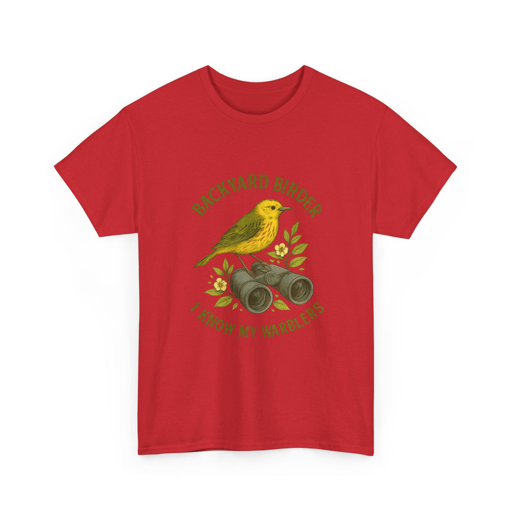 Backyard Birder I Know My Warblers T-Shirt | Bird Lover Gift | Graphic Tee