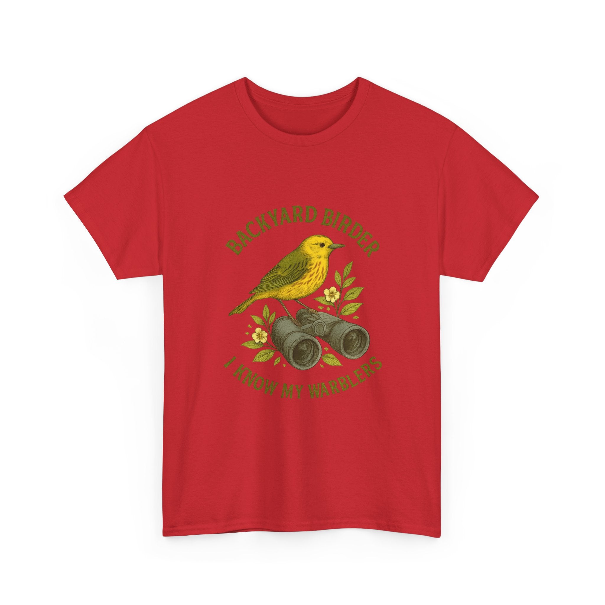 Backyard Birder I Know My Warblers T-Shirt | Bird Lover Gift | Graphic Tee