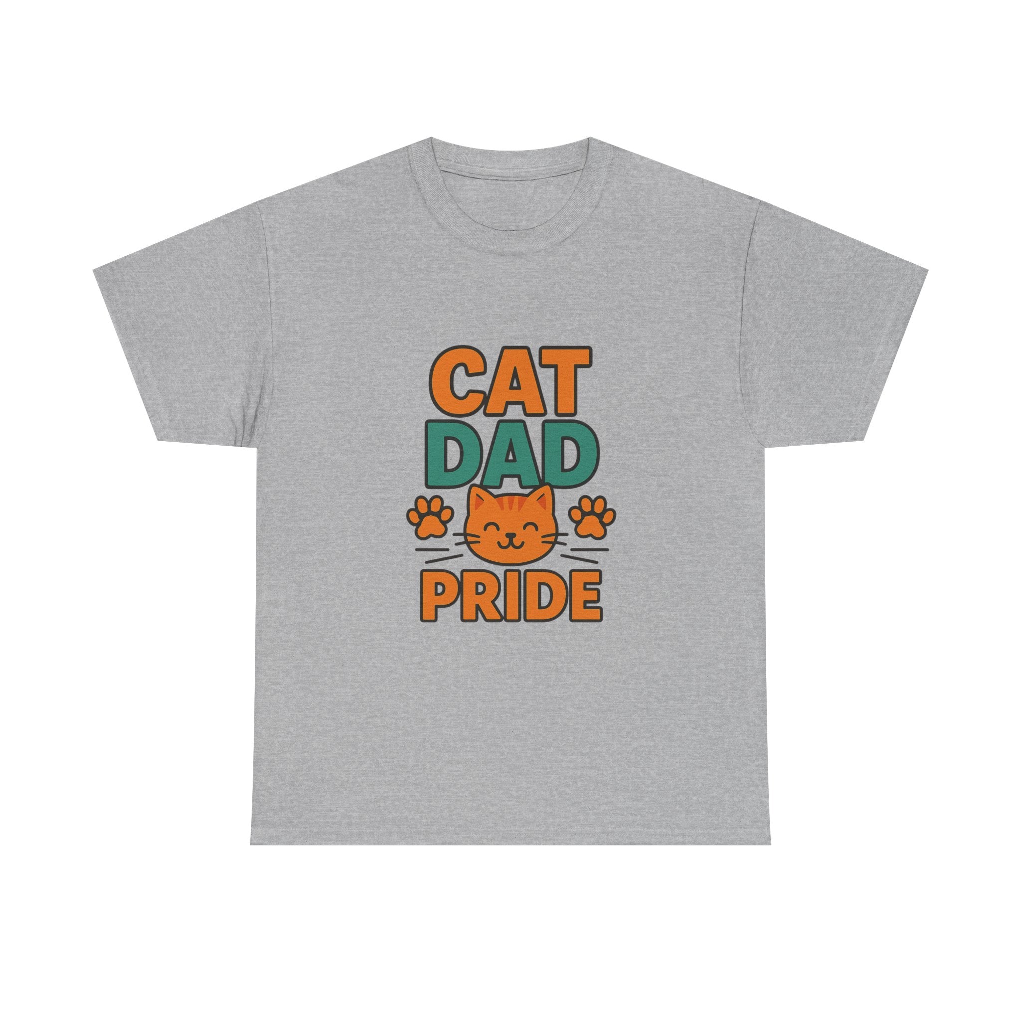 Real Men Love Cats T-Shirt | Cat Dad Gift | Graphic Tee