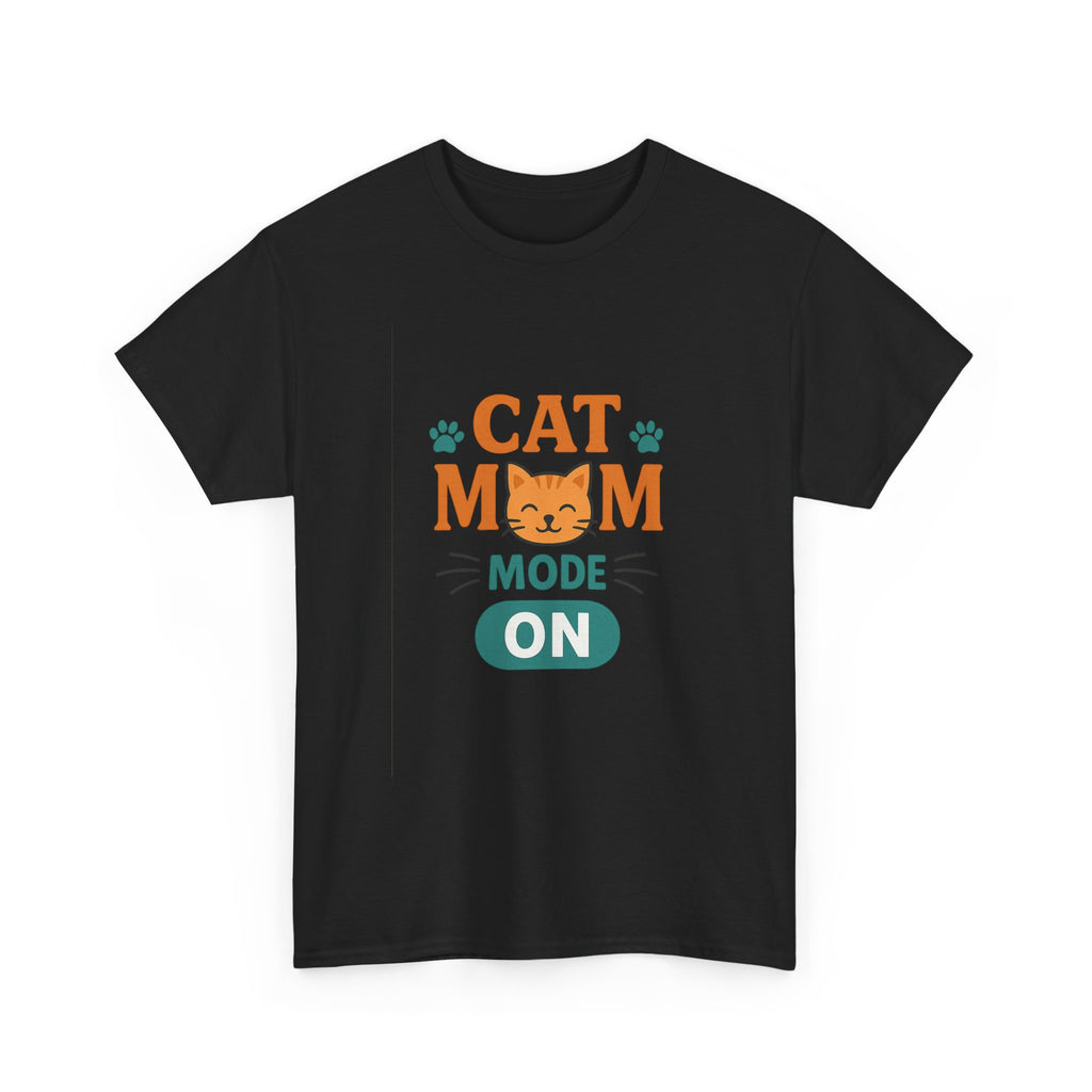 Proud Cat Mom Always Covered In Fur T-Shirt | Cat Lover Gift | Graphic Tee