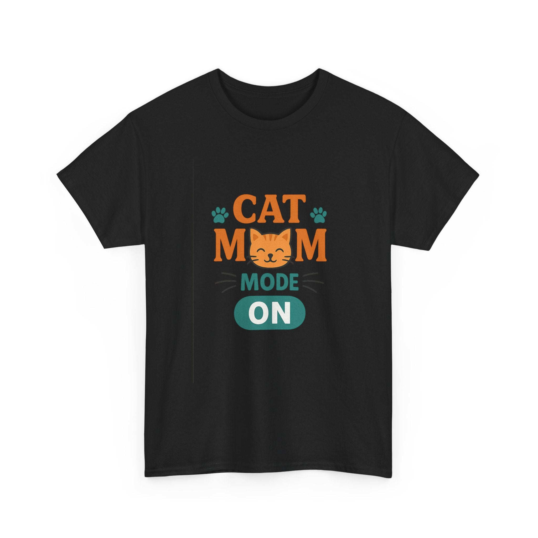 Proud Cat Mom Always Covered In Fur T-Shirt | Cat Lover Gift | Graphic Tee
