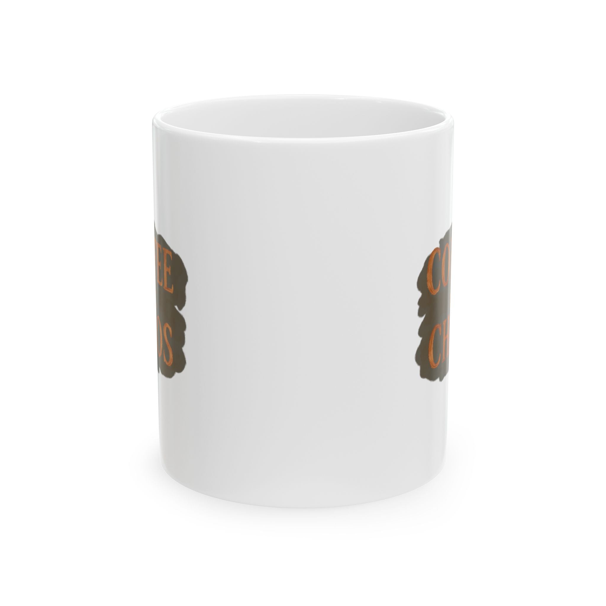 Fueled By Coffee Powered By Chaos Coffee Mug | Funny Gift | Ceramic Mug