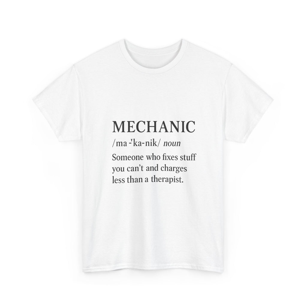 Mechanic Definition Funny Profession T-Shirt | Mechanic Gift | Graphic Tee