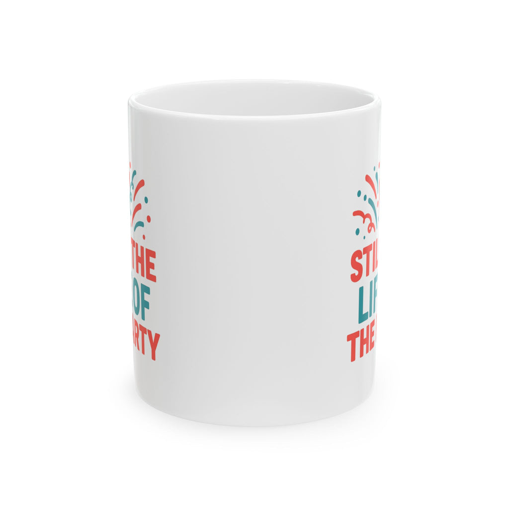 Sober Curious Still The Life Of The Party Coffee Mug | Unique Gift | Ceramic Mug