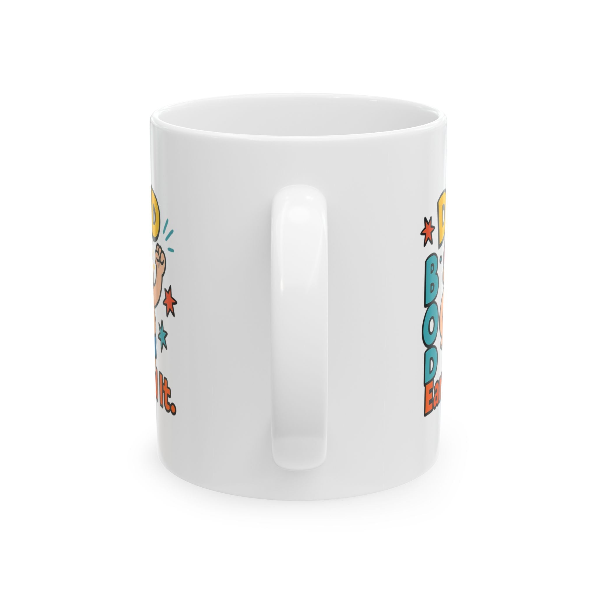 Proud Owner Of A Dad Bod Coffee Mug | Funny Father Gift | Ceramic Mug