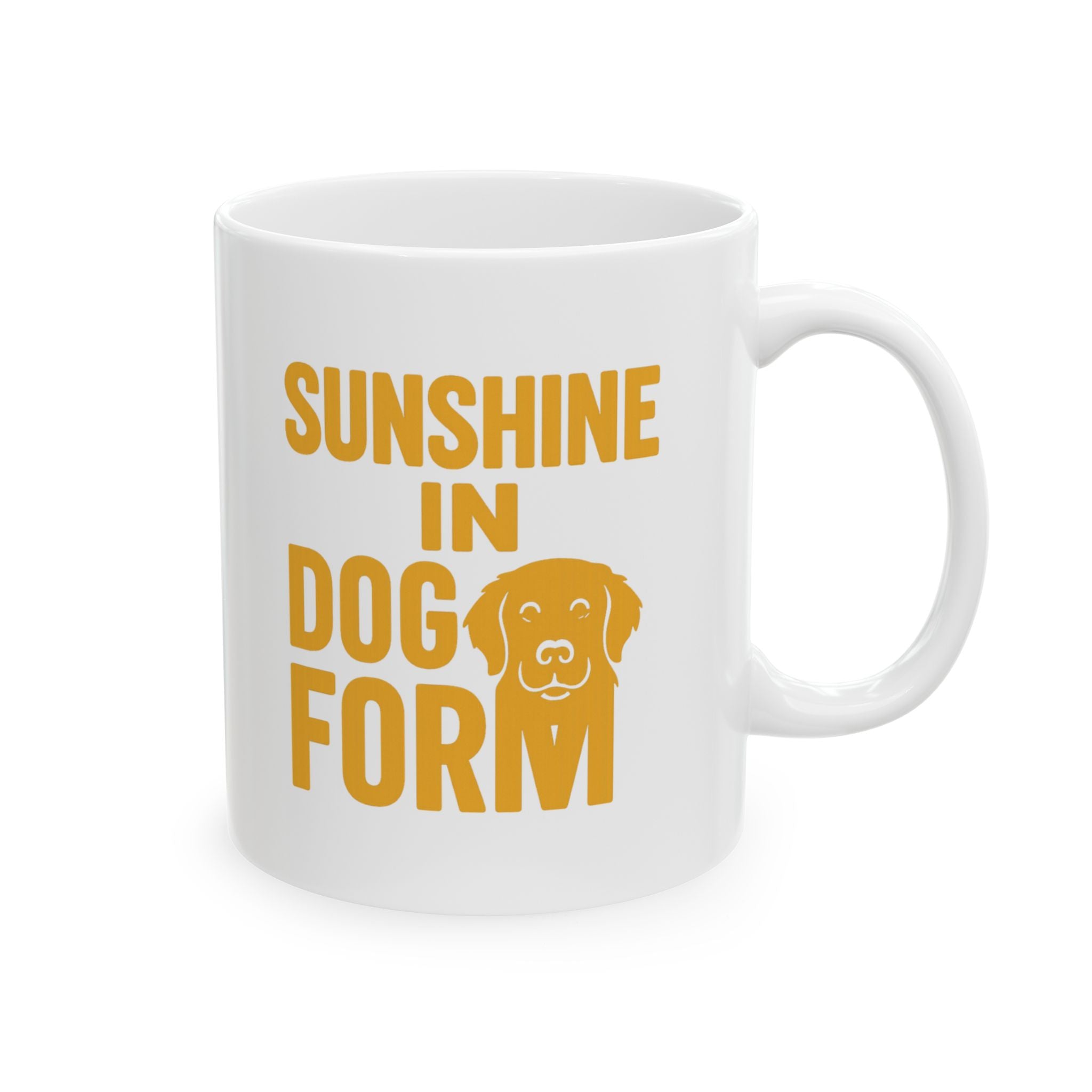 Golden Retriever Mom Sunshine In Dog Form Coffee Mug | Dog Lover Gift | Ceramic Mug