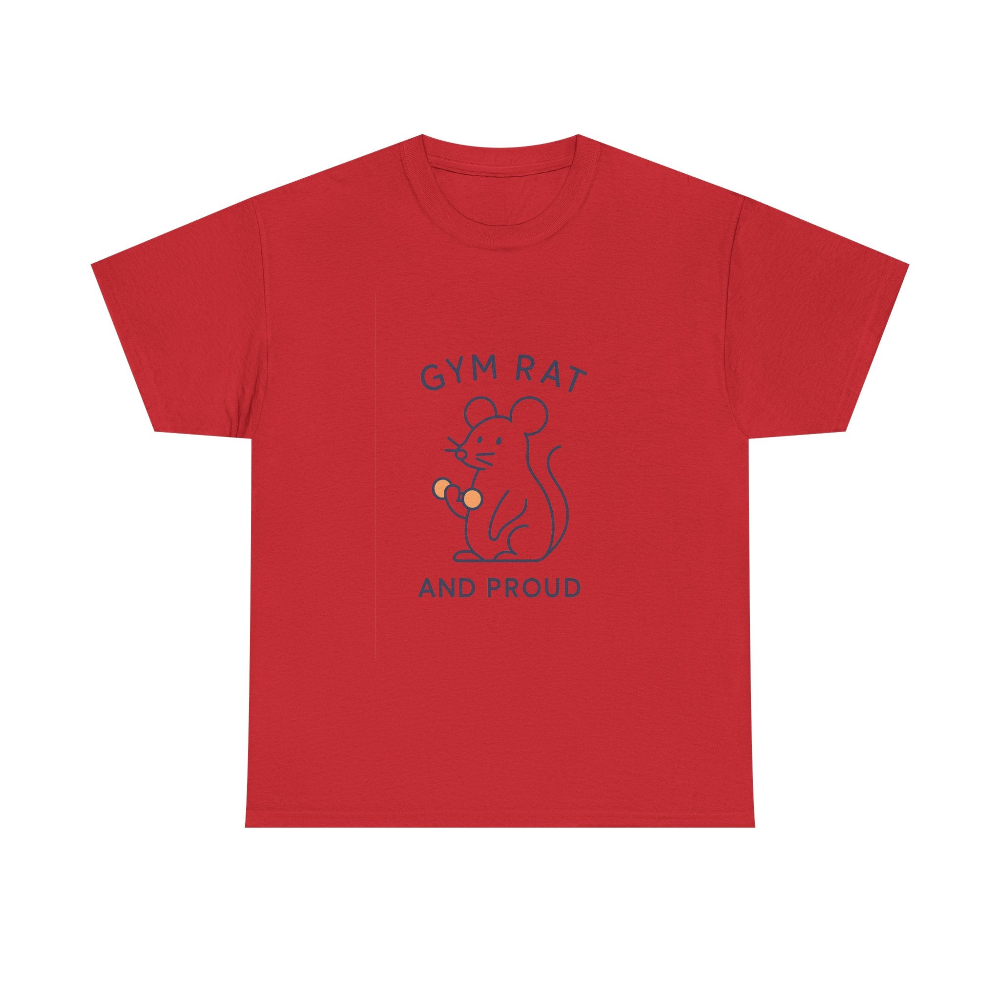 Gym Rat Powered By Pre-Workout T-Shirt | Funny Gym Gift | Graphic Tee