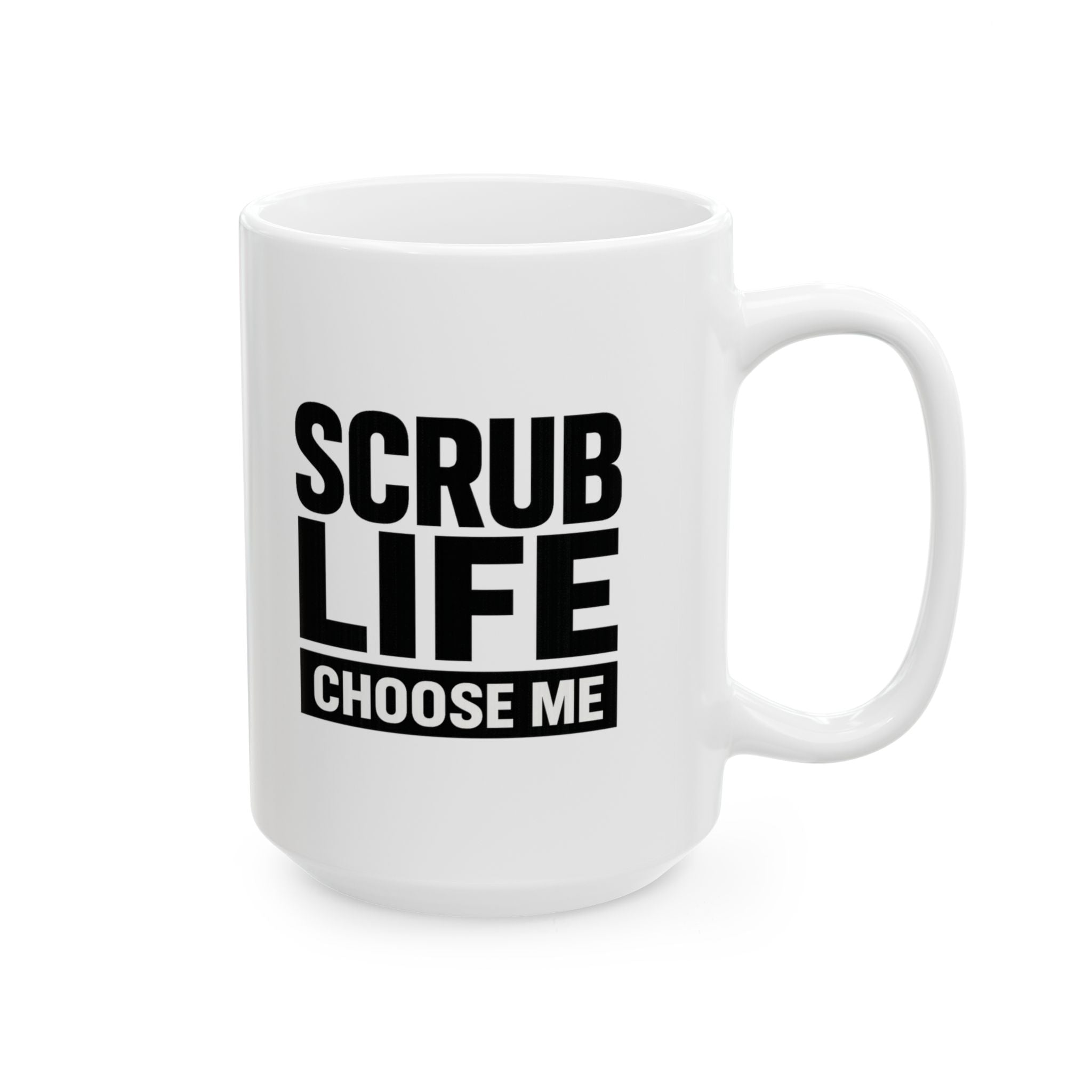 Living The Scrub Life No Complaints Coffee Mug | Funny Nurse Gift | Ceramic Mug
