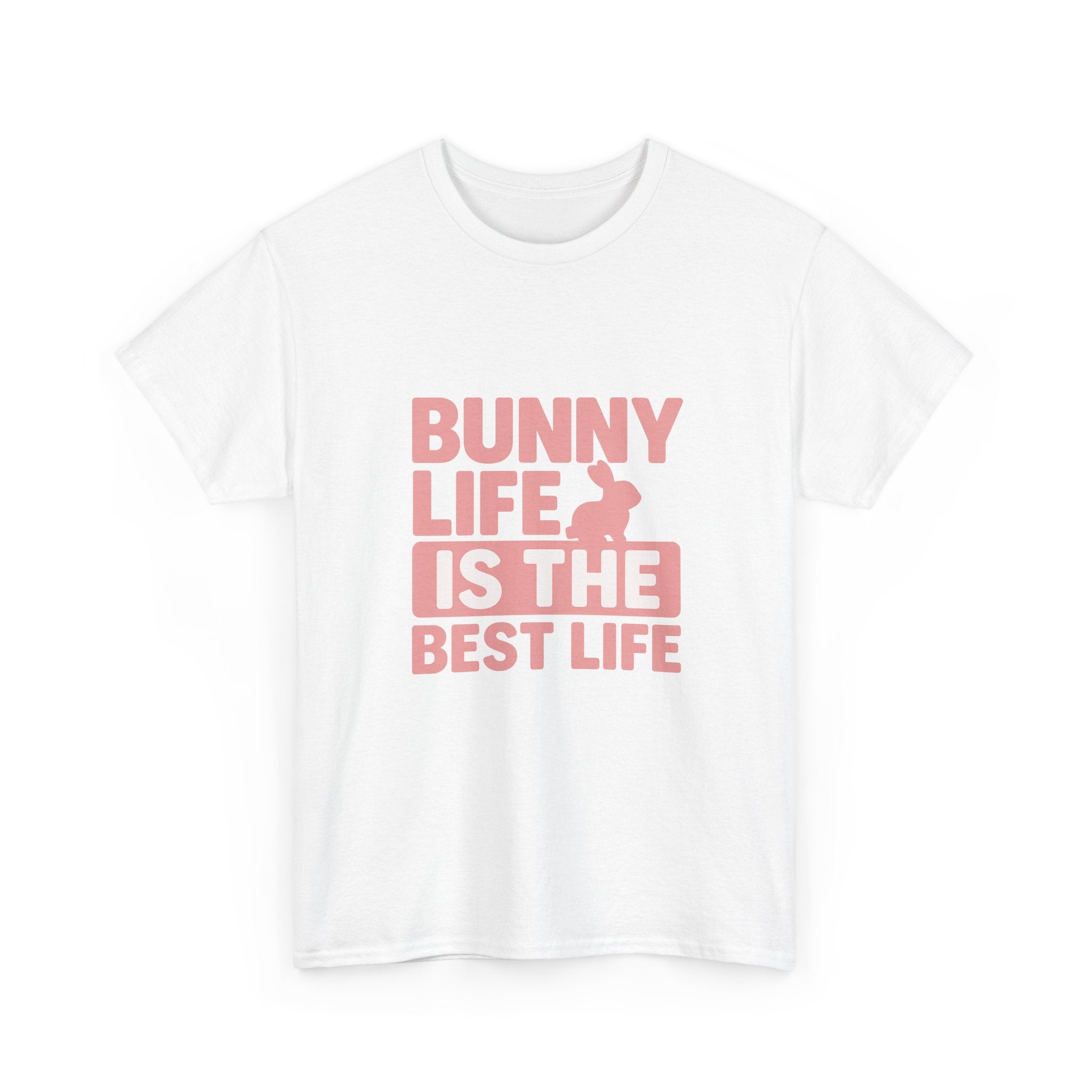 Rabbit Mom Bunny Life Is The Best Life T-Shirt | Gift for Mom | Graphic Tee
